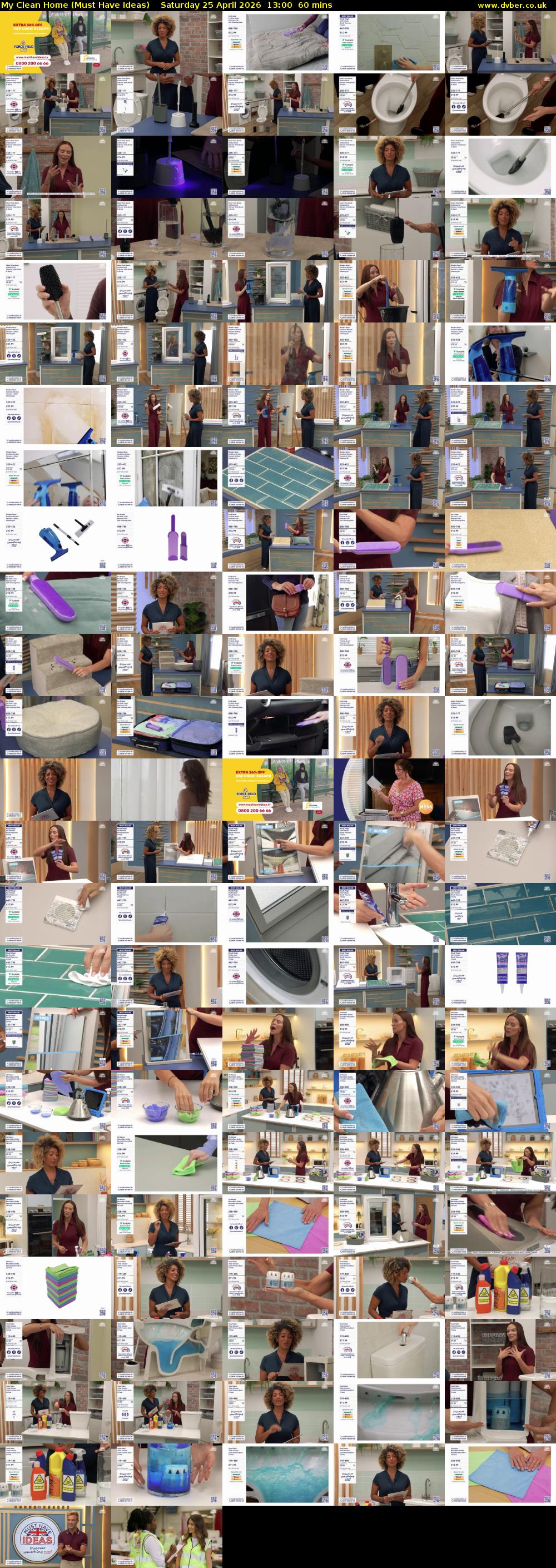 My Clean Home (Must Have Ideas) Saturday 25 April 2026 13:00 - 14:00
