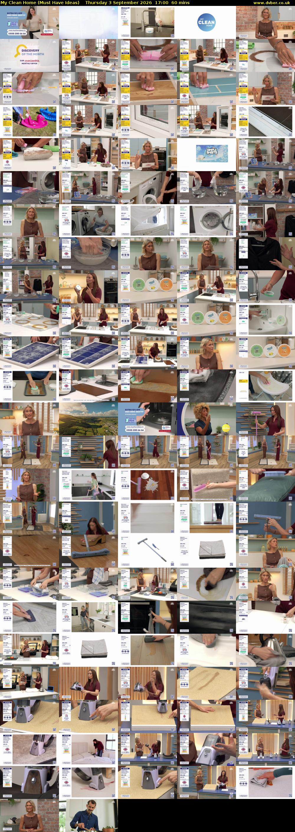 My Clean Home (Must Have Ideas) Thursday 3 September 2026 17:00 - 18:00