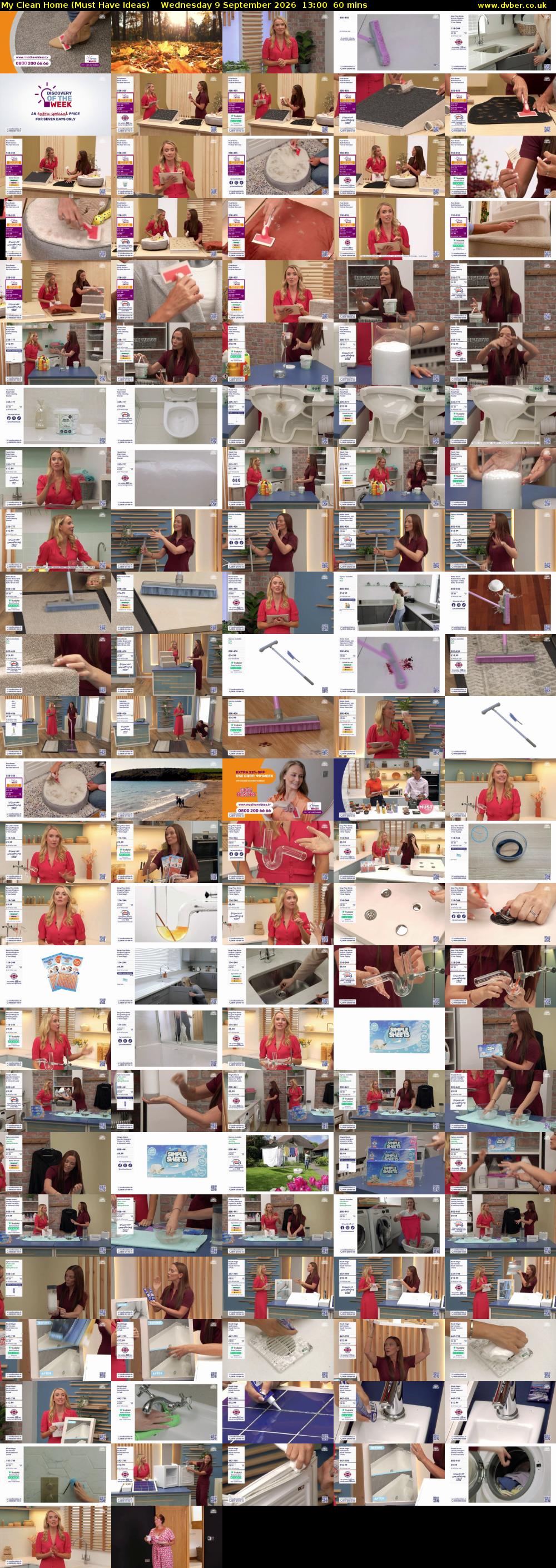My Clean Home (Must Have Ideas) Wednesday 9 September 2026 13:00 - 14:00