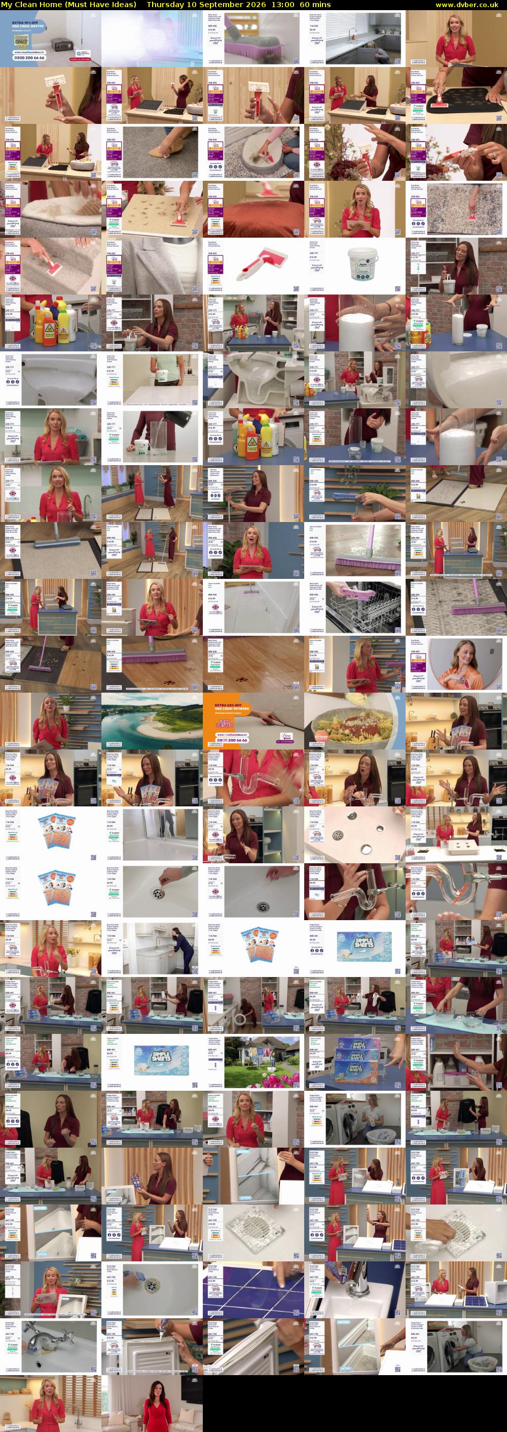 My Clean Home (Must Have Ideas) Thursday 10 September 2026 13:00 - 14:00