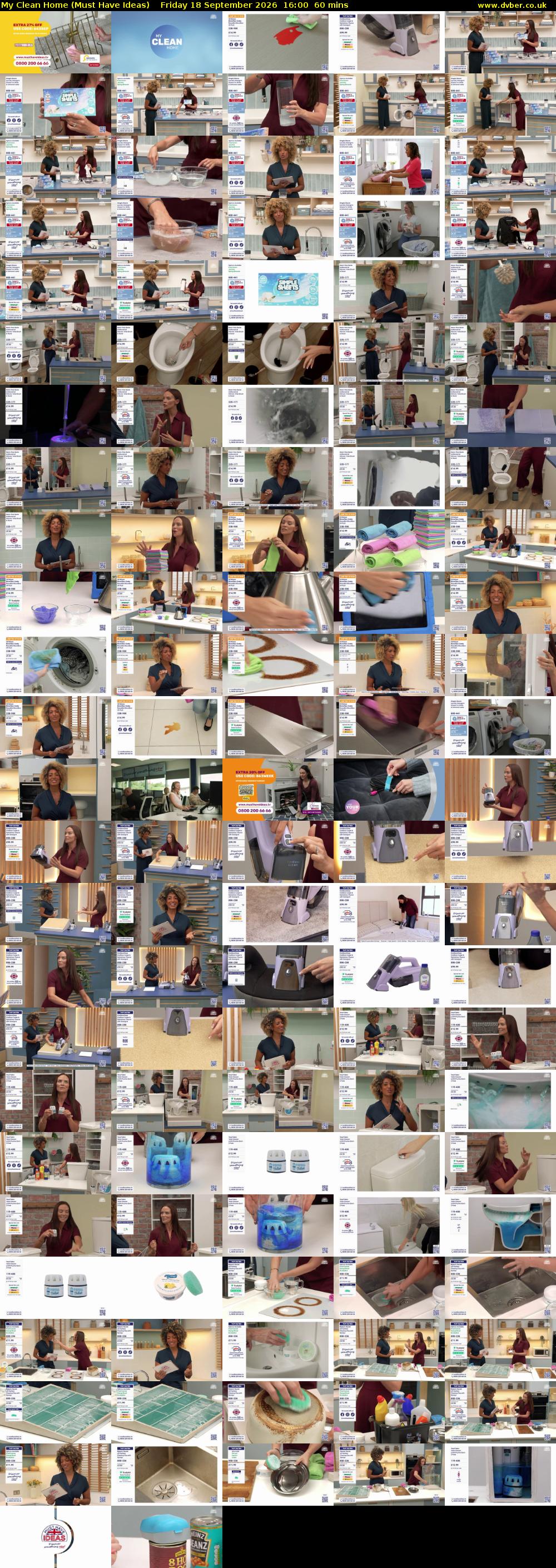 My Clean Home (Must Have Ideas) Friday 18 September 2026 16:00 - 17:00