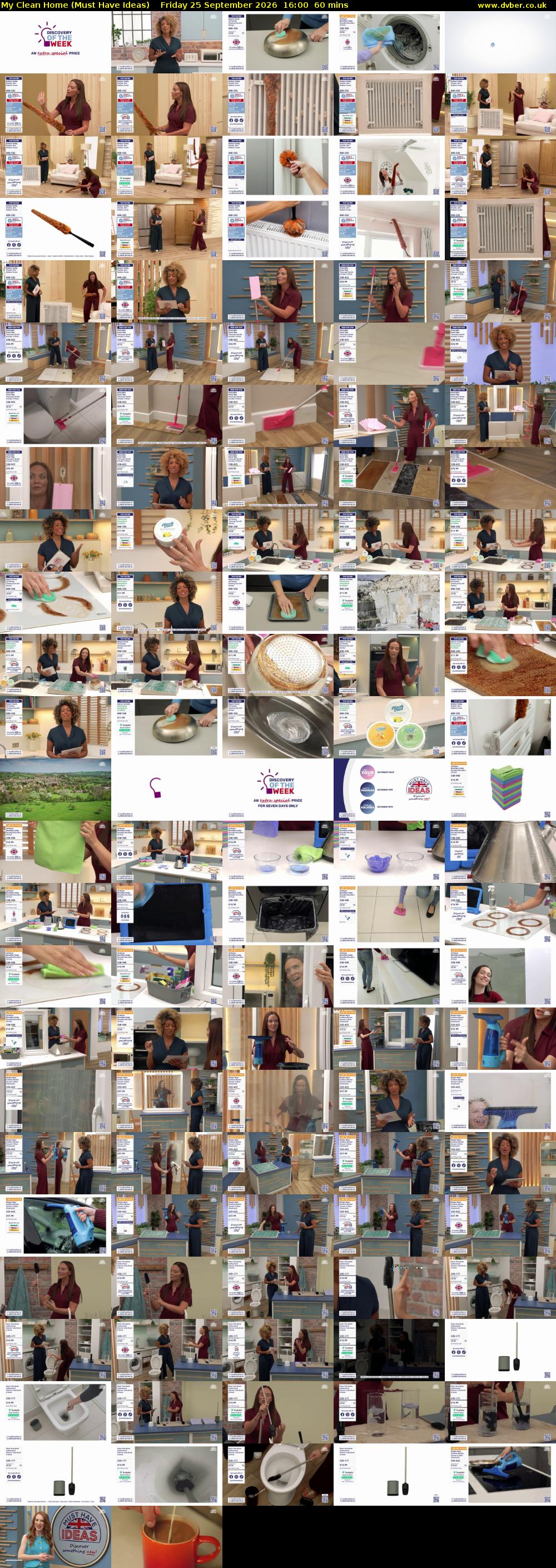 My Clean Home (Must Have Ideas) Friday 25 September 2026 16:00 - 17:00
