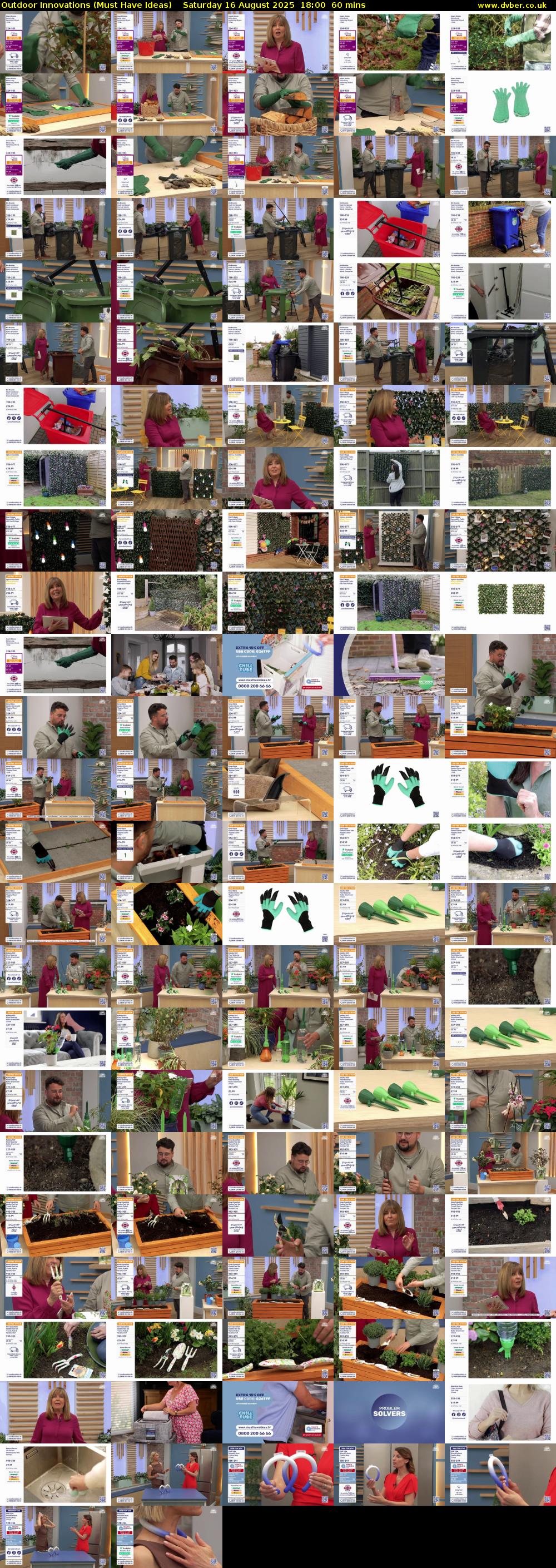 Outdoor Innovations (Must Have Ideas) Saturday 16 August 2025 18:00 - 19:00