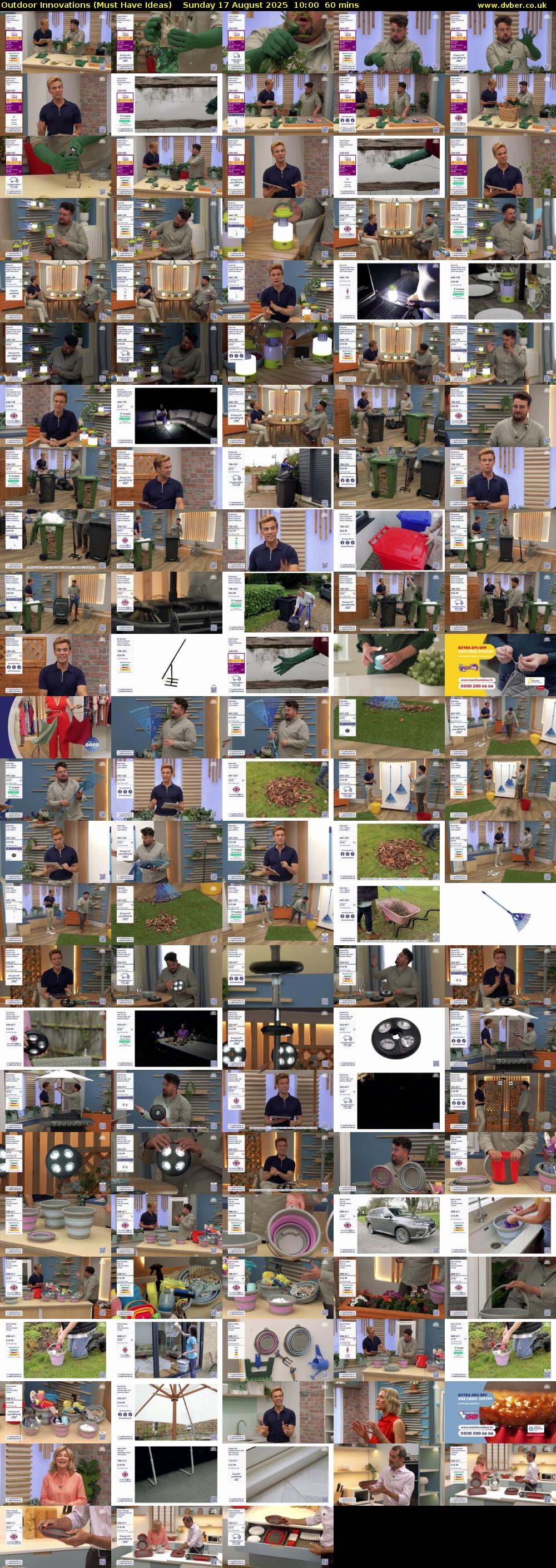 Outdoor Innovations (Must Have Ideas) Sunday 17 August 2025 10:00 - 11:00