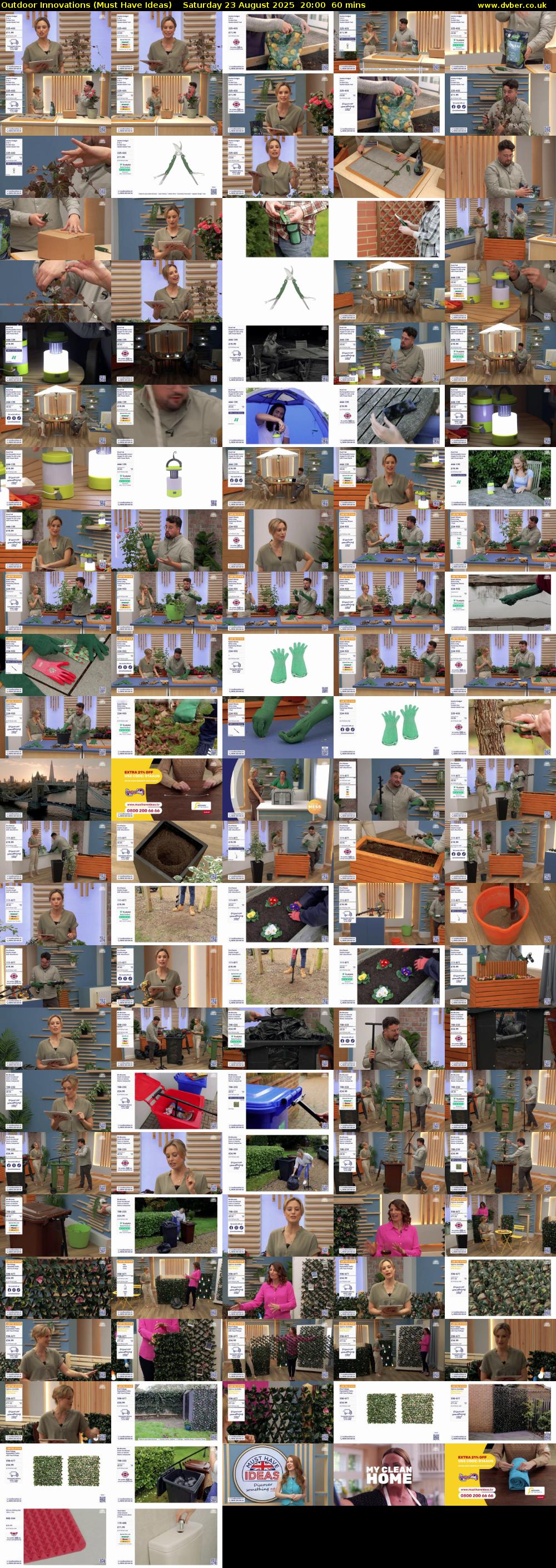 Outdoor Innovations (Must Have Ideas) Saturday 23 August 2025 20:00 - 21:00