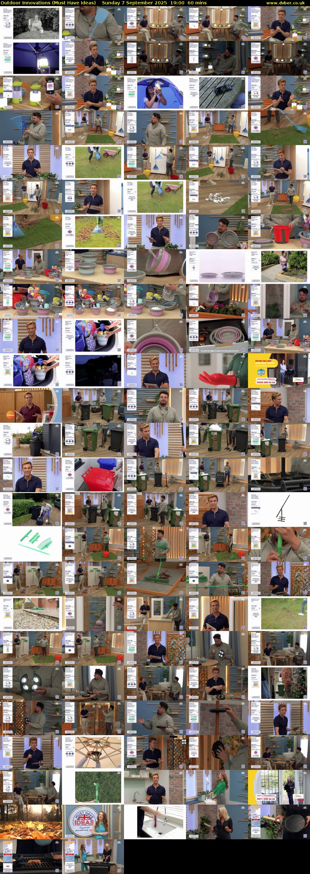Outdoor Innovations (Must Have Ideas) Sunday 7 September 2025 19:00 - 20:00