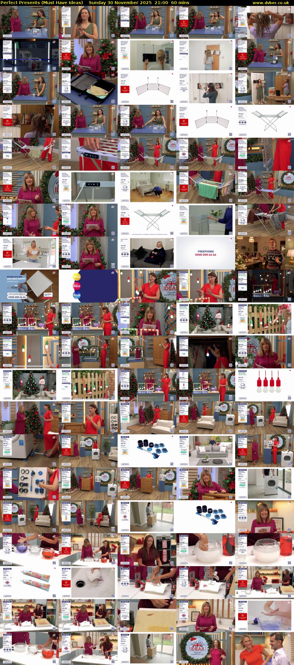 Perfect Presents (Must Have Ideas) Sunday 30 November 2025 21:00 - 22:00