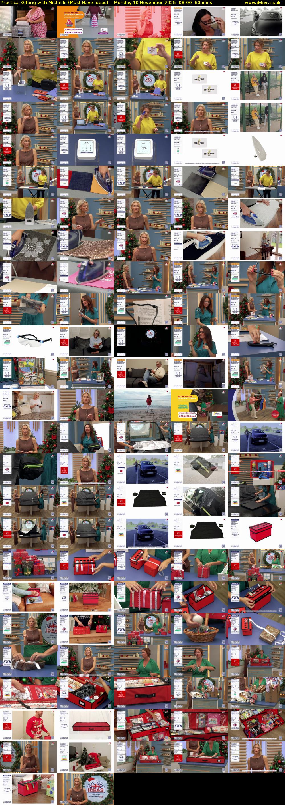 Practical Gifting with Michelle (Must Have Ideas) Monday 10 November 2025 08:00 - 09:00