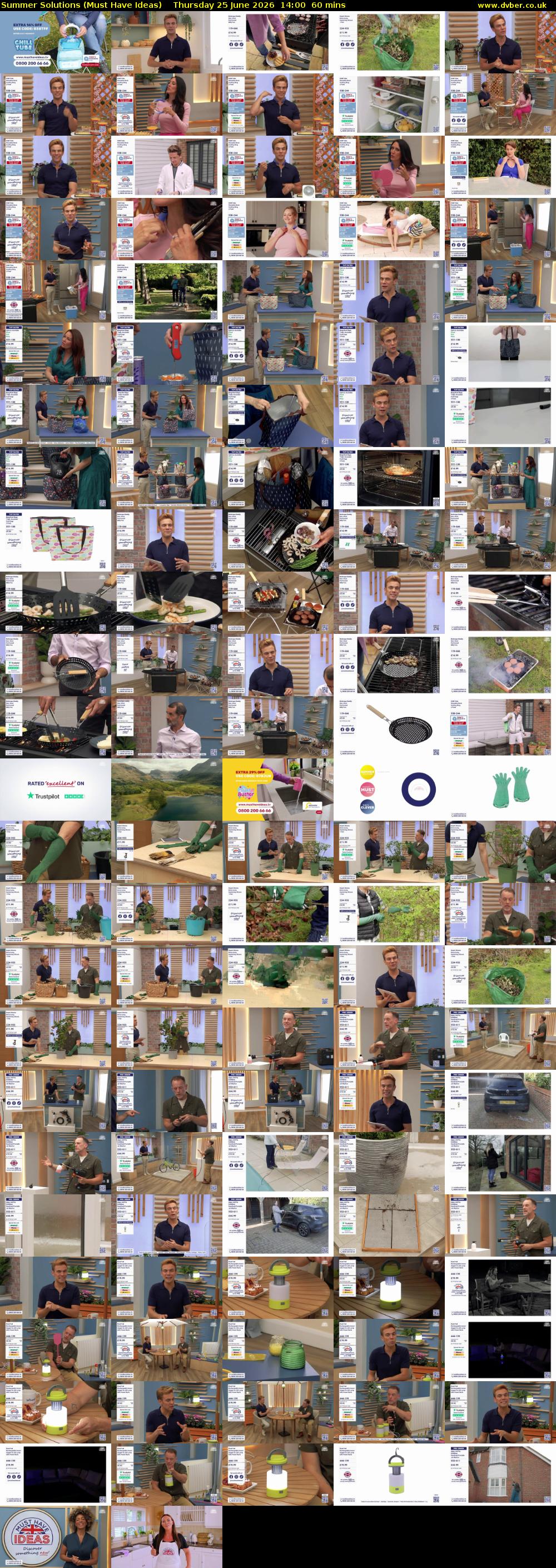 Summer Solutions (Must Have Ideas) Thursday 25 June 2026 14:00 - 15:00