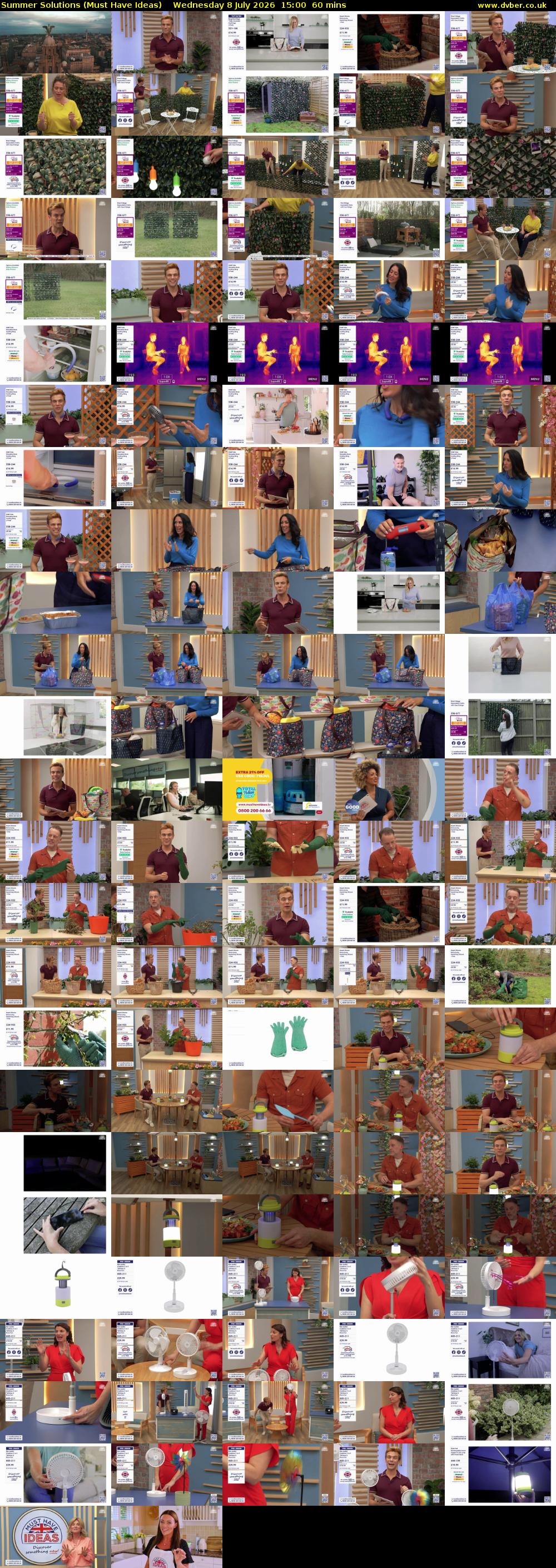 Summer Solutions (Must Have Ideas) Wednesday 8 July 2026 15:00 - 16:00