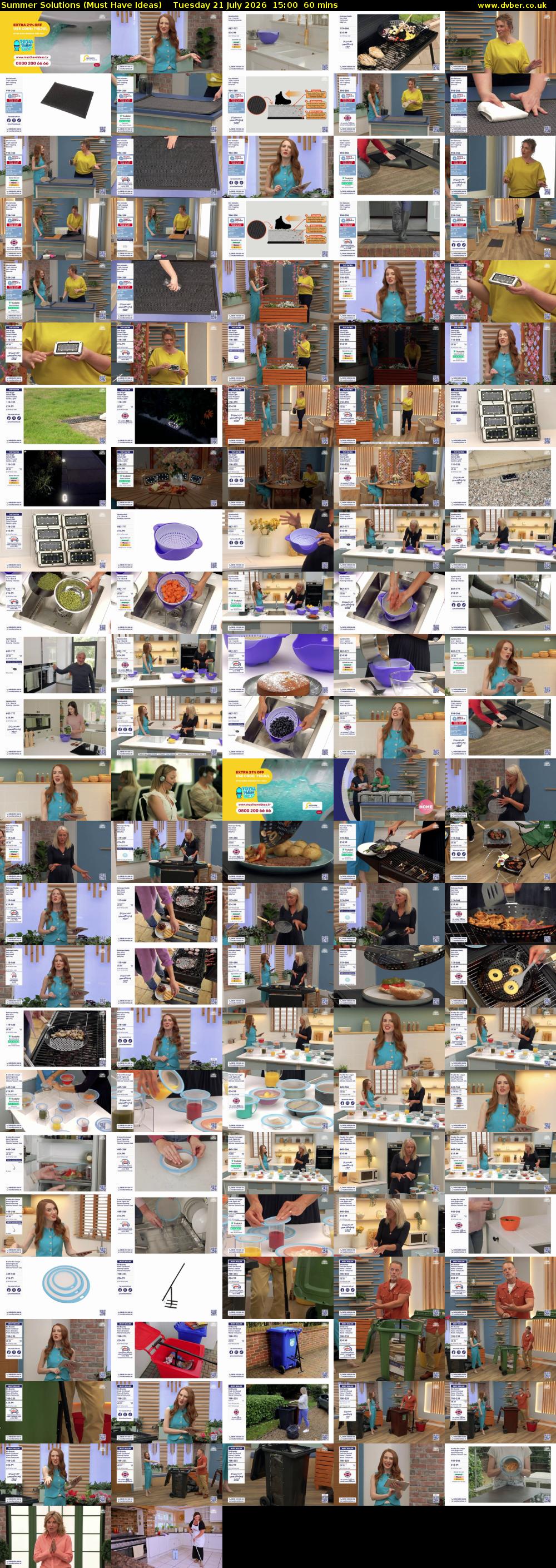 Summer Solutions (Must Have Ideas) Tuesday 21 July 2026 15:00 - 16:00