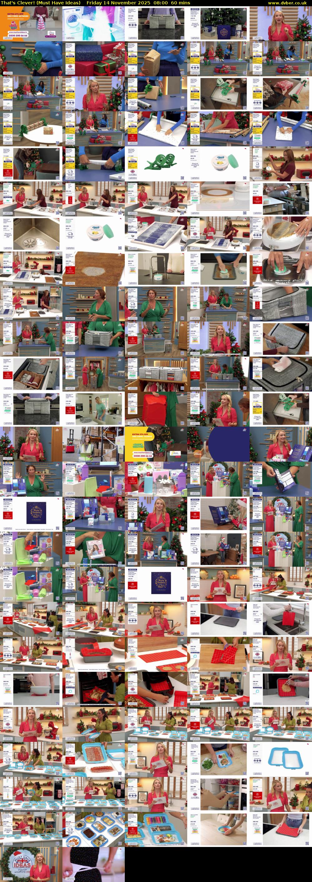 That's Clever! (Must Have Ideas) Friday 14 November 2025 08:00 - 09:00