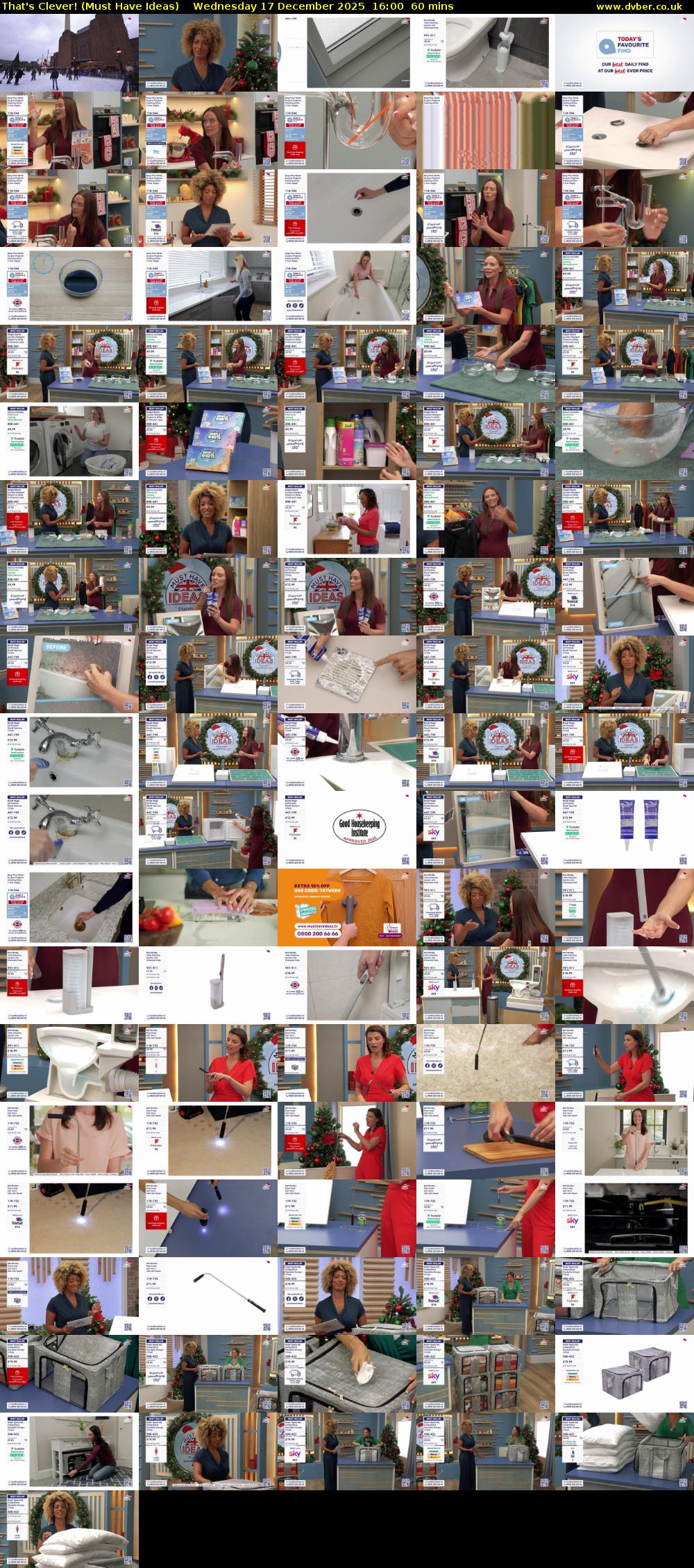 That's Clever! (Must Have Ideas) Wednesday 17 December 2025 16:00 - 17:00