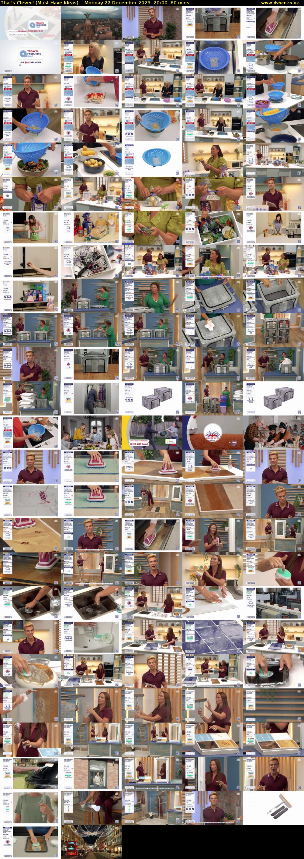 That's Clever! (Must Have Ideas) Monday 22 December 2025 20:00 - 21:00