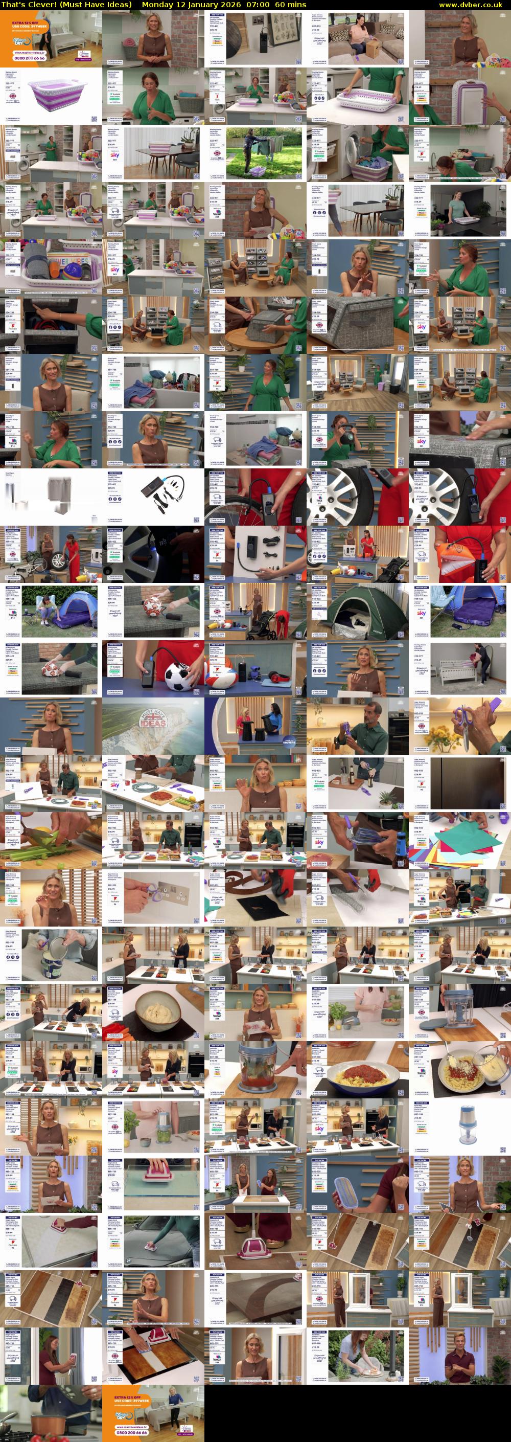 That's Clever! (Must Have Ideas) Monday 12 January 2026 07:00 - 08:00