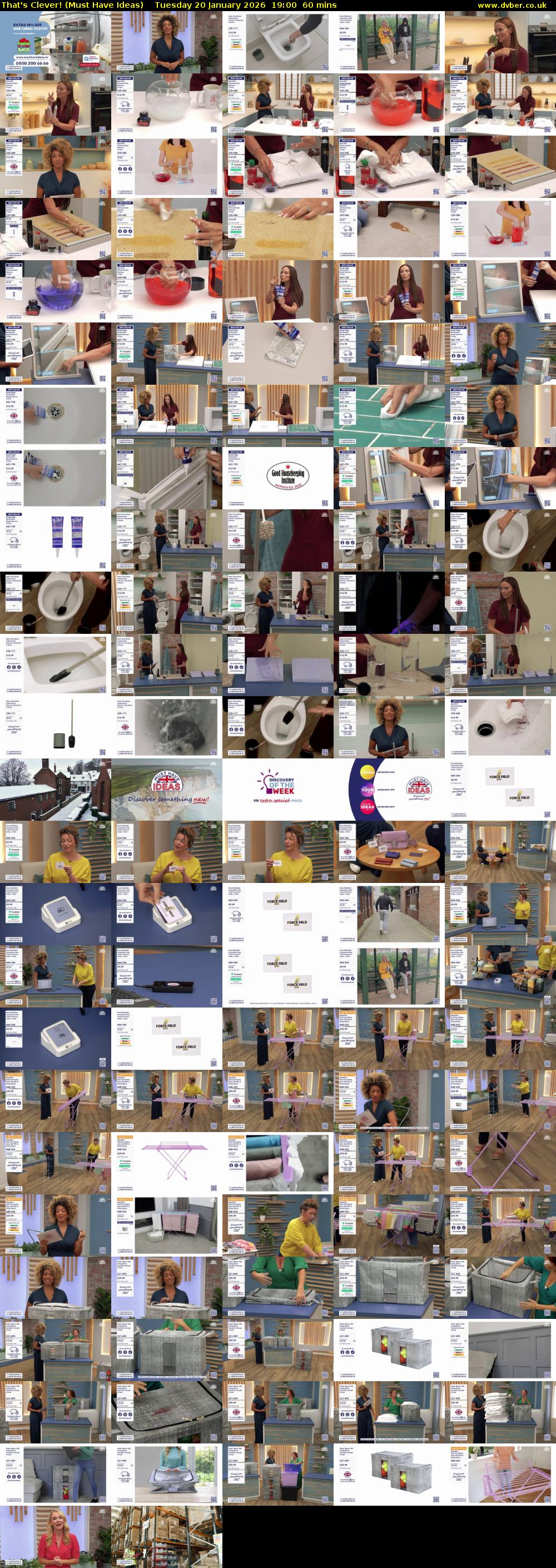 That's Clever! (Must Have Ideas) Tuesday 20 January 2026 19:00 - 20:00