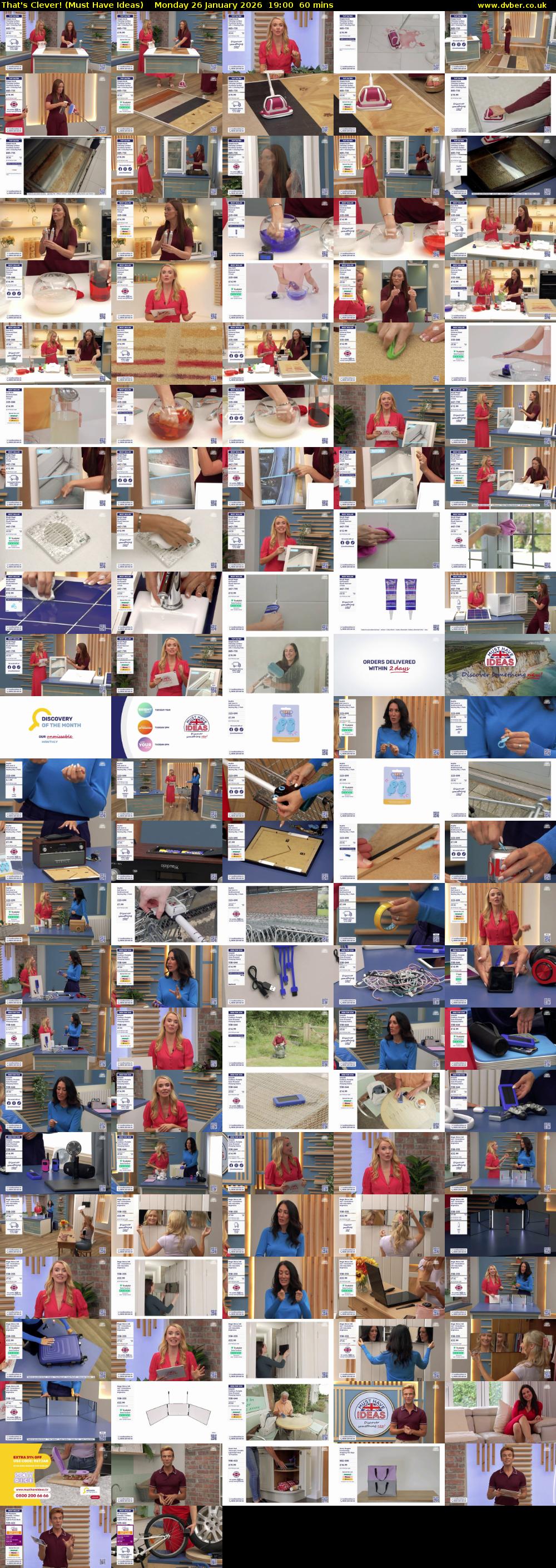 That's Clever! (Must Have Ideas) Monday 26 January 2026 19:00 - 20:00