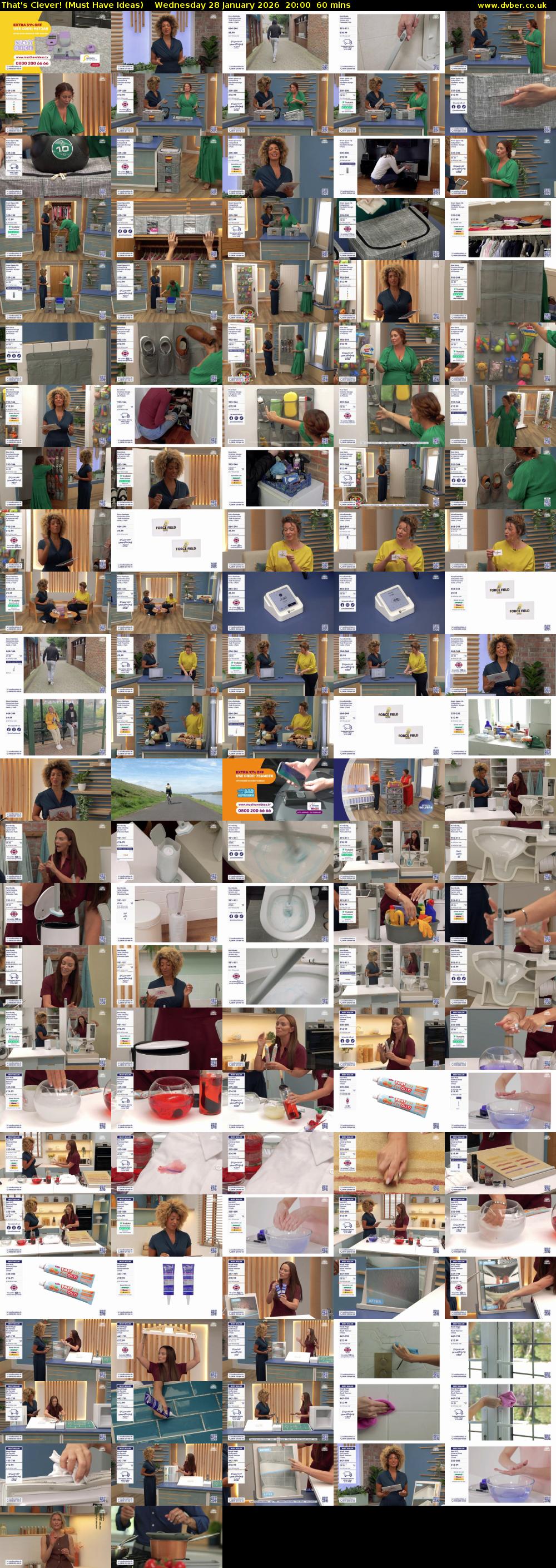 That's Clever! (Must Have Ideas) Wednesday 28 January 2026 20:00 - 21:00