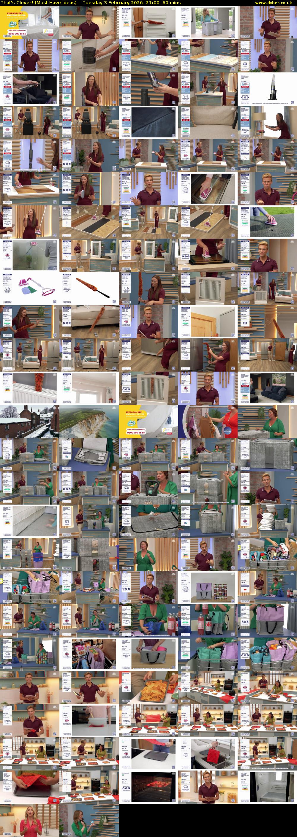 That's Clever! (Must Have Ideas) Tuesday 3 February 2026 21:00 - 22:00