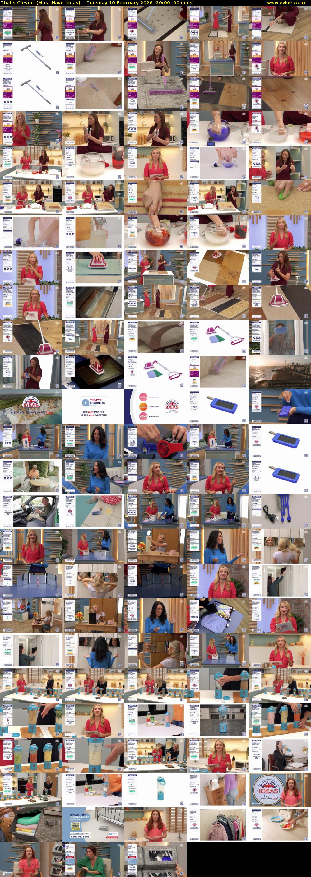 That's Clever! (Must Have Ideas) Tuesday 10 February 2026 20:00 - 21:00