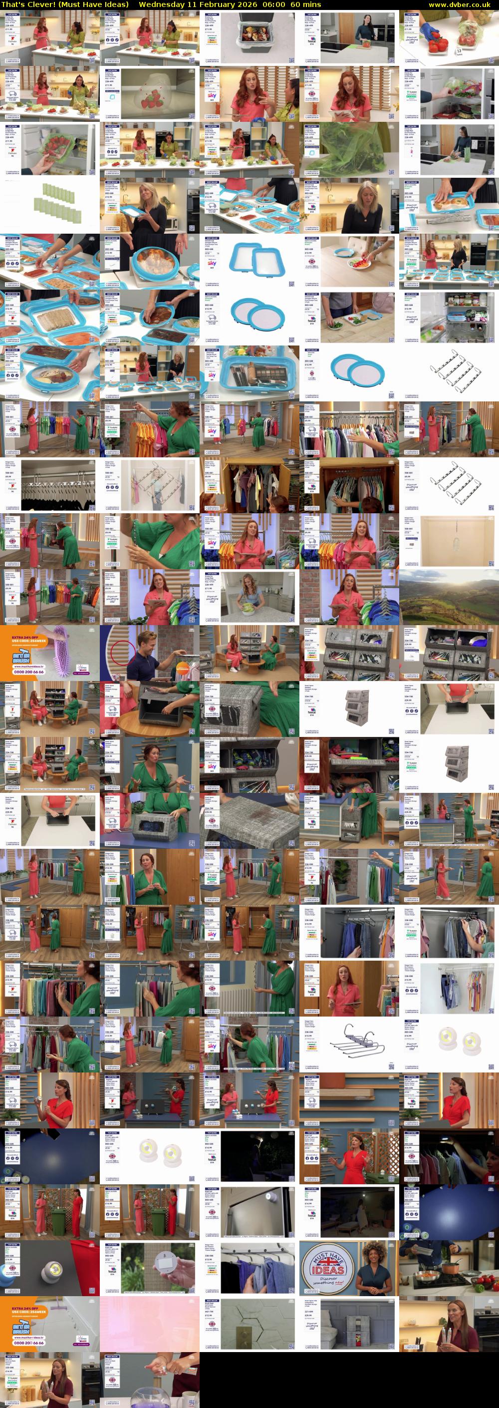 That's Clever! (Must Have Ideas) Wednesday 11 February 2026 06:00 - 07:00