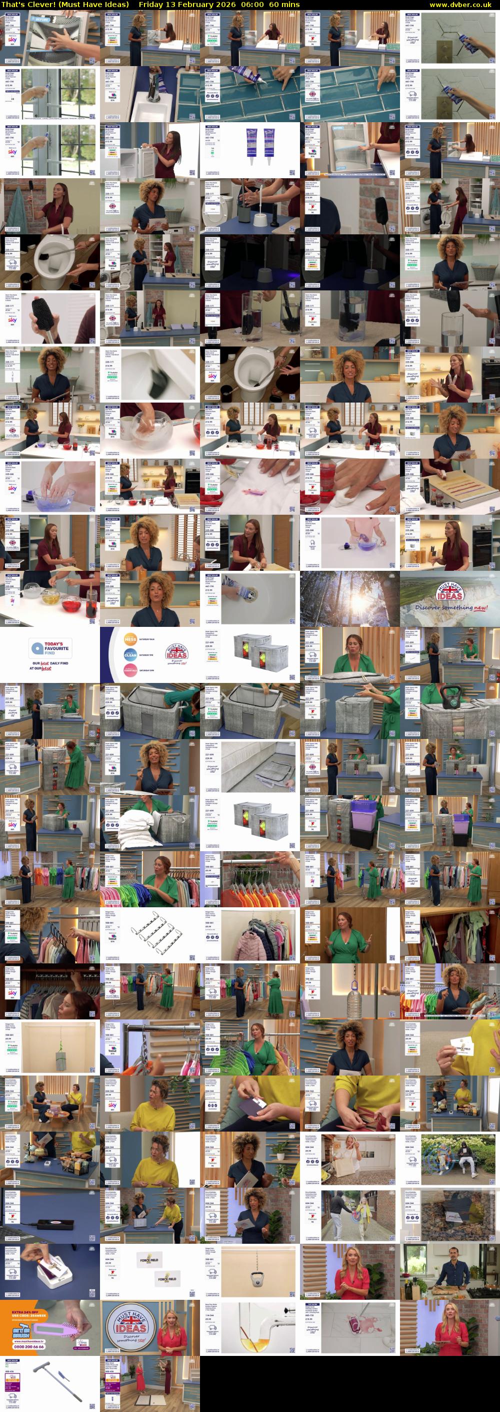 That's Clever! (Must Have Ideas) Friday 13 February 2026 06:00 - 07:00