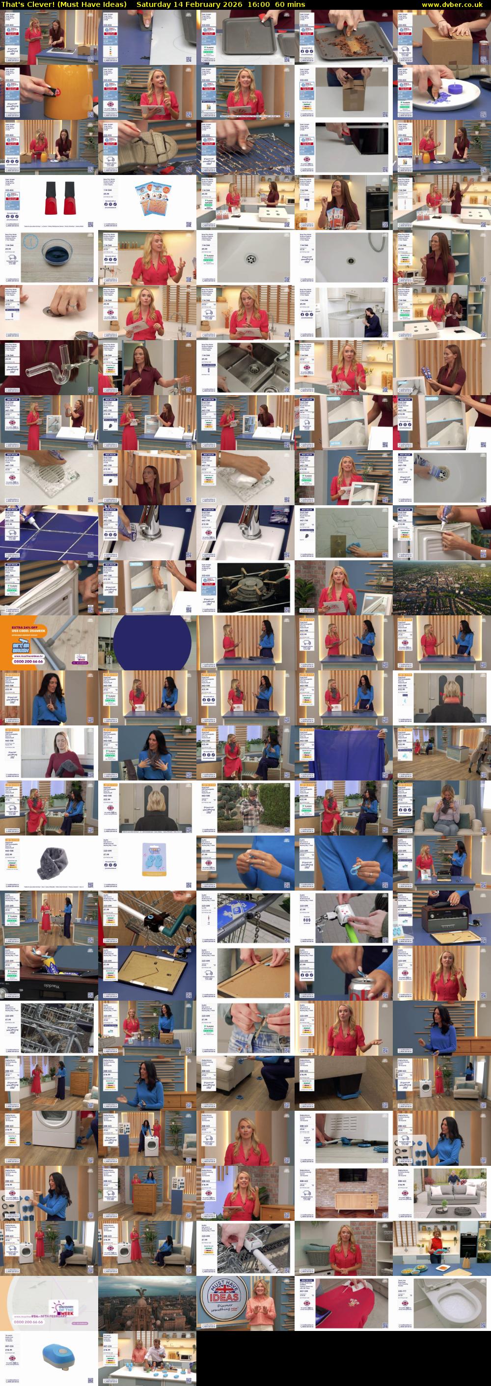 That's Clever! (Must Have Ideas) Saturday 14 February 2026 16:00 - 17:00