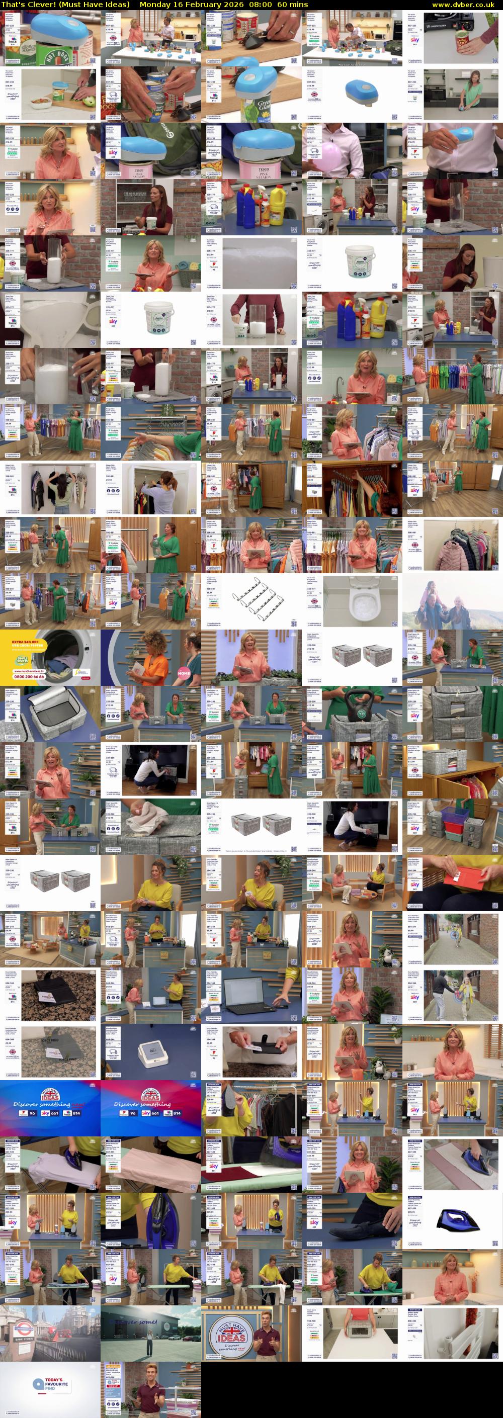 That's Clever! (Must Have Ideas) Monday 16 February 2026 08:00 - 09:00