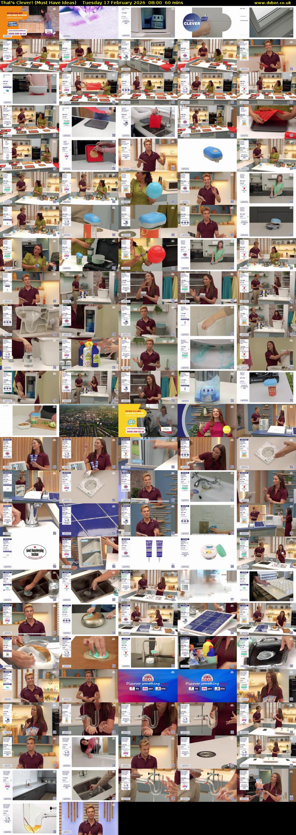 That's Clever! (Must Have Ideas) Tuesday 17 February 2026 08:00 - 09:00