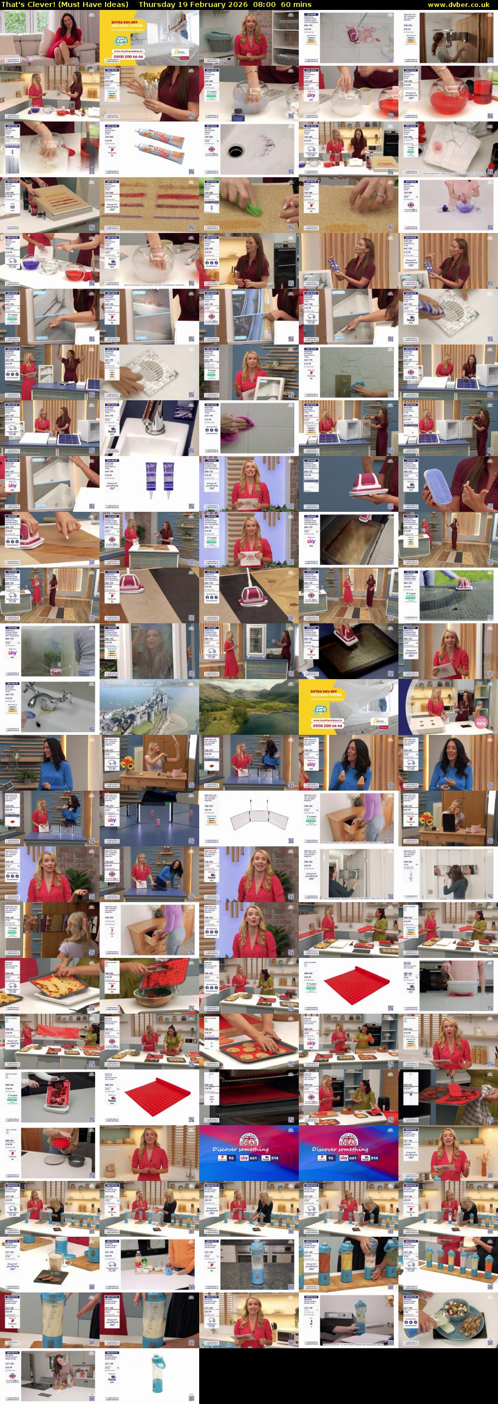 That's Clever! (Must Have Ideas) Thursday 19 February 2026 08:00 - 09:00