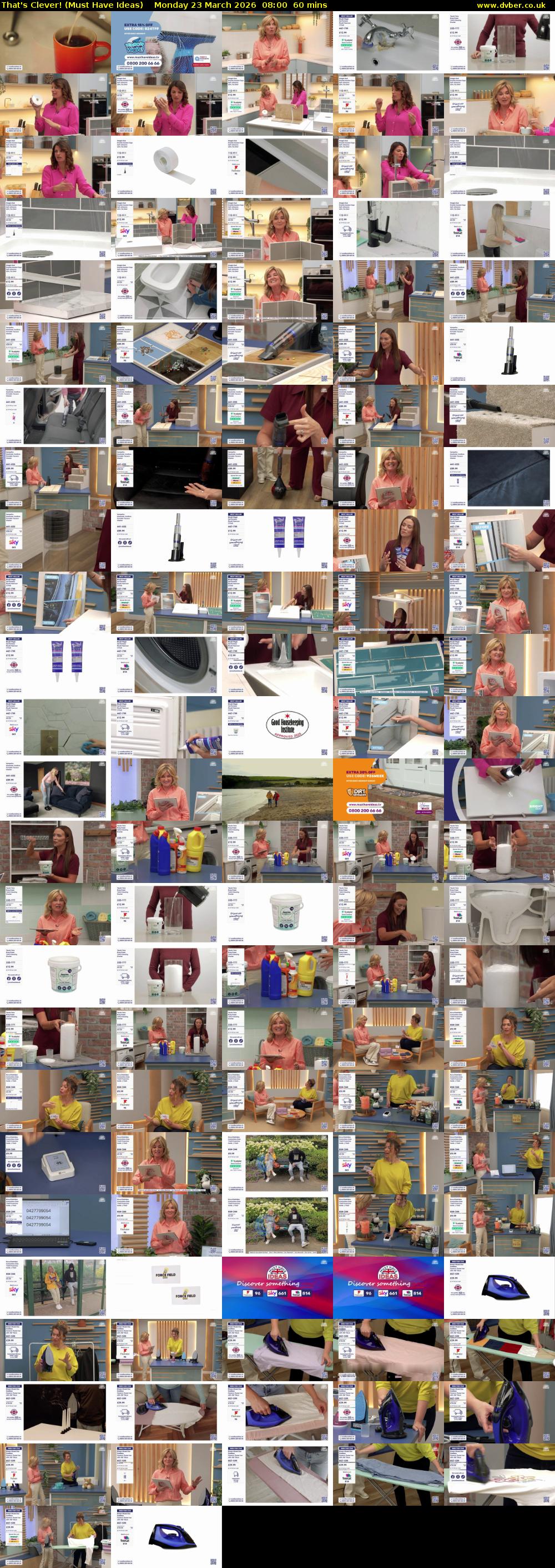 That's Clever! (Must Have Ideas) Monday 23 March 2026 08:00 - 09:00