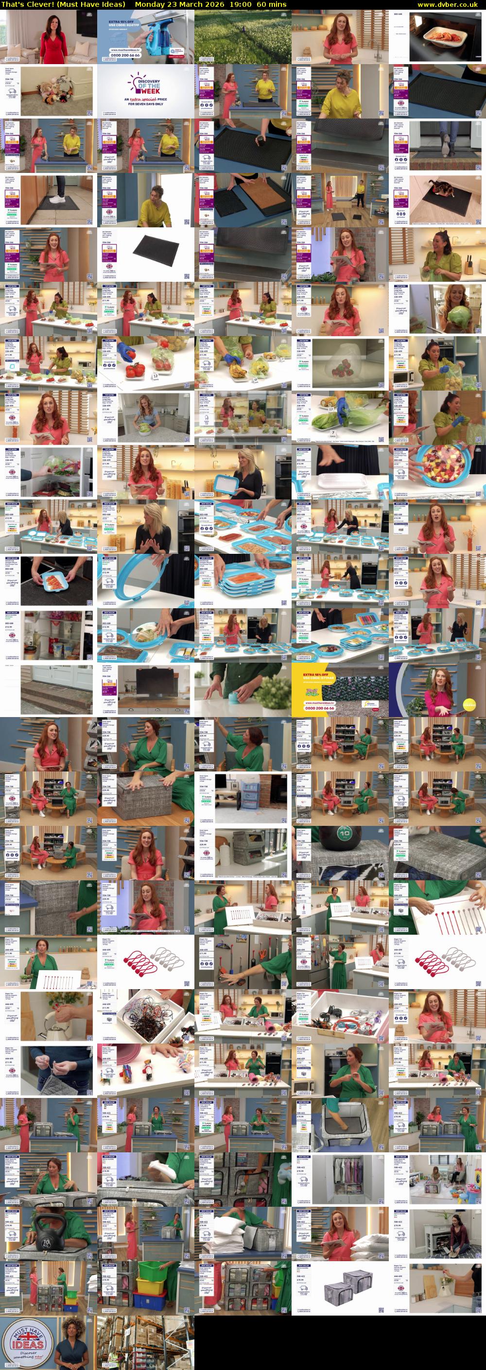 That's Clever! (Must Have Ideas) Monday 23 March 2026 19:00 - 20:00