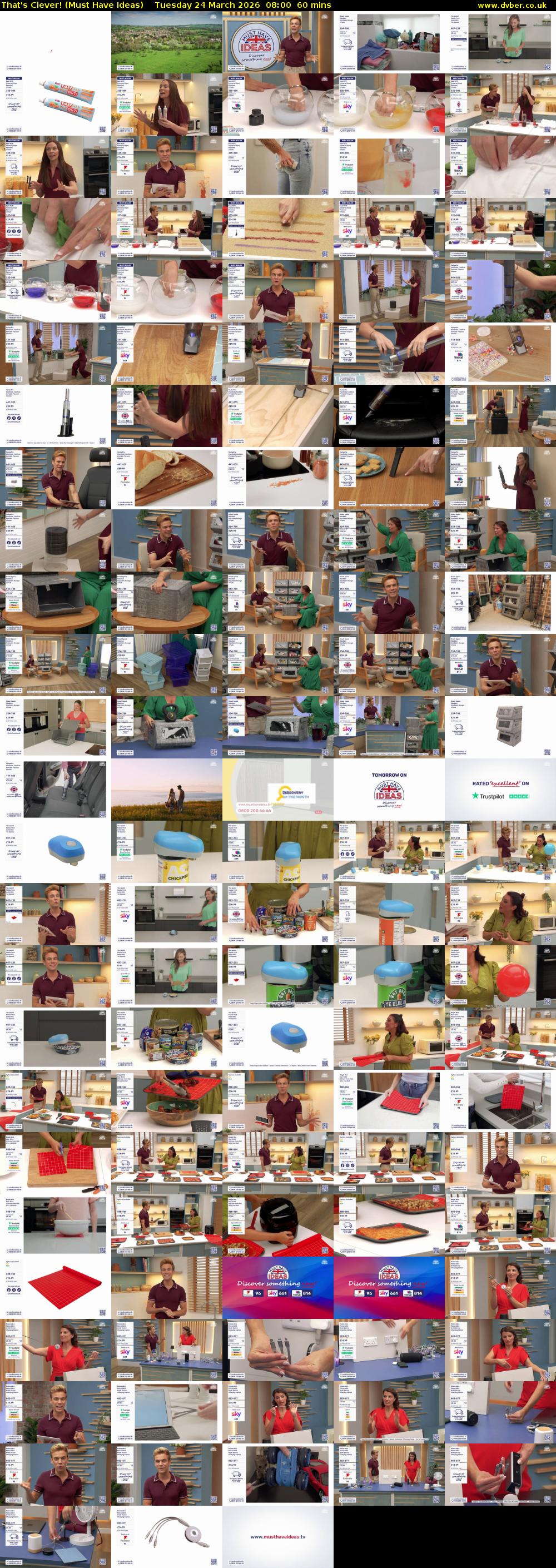 That's Clever! (Must Have Ideas) Tuesday 24 March 2026 08:00 - 09:00