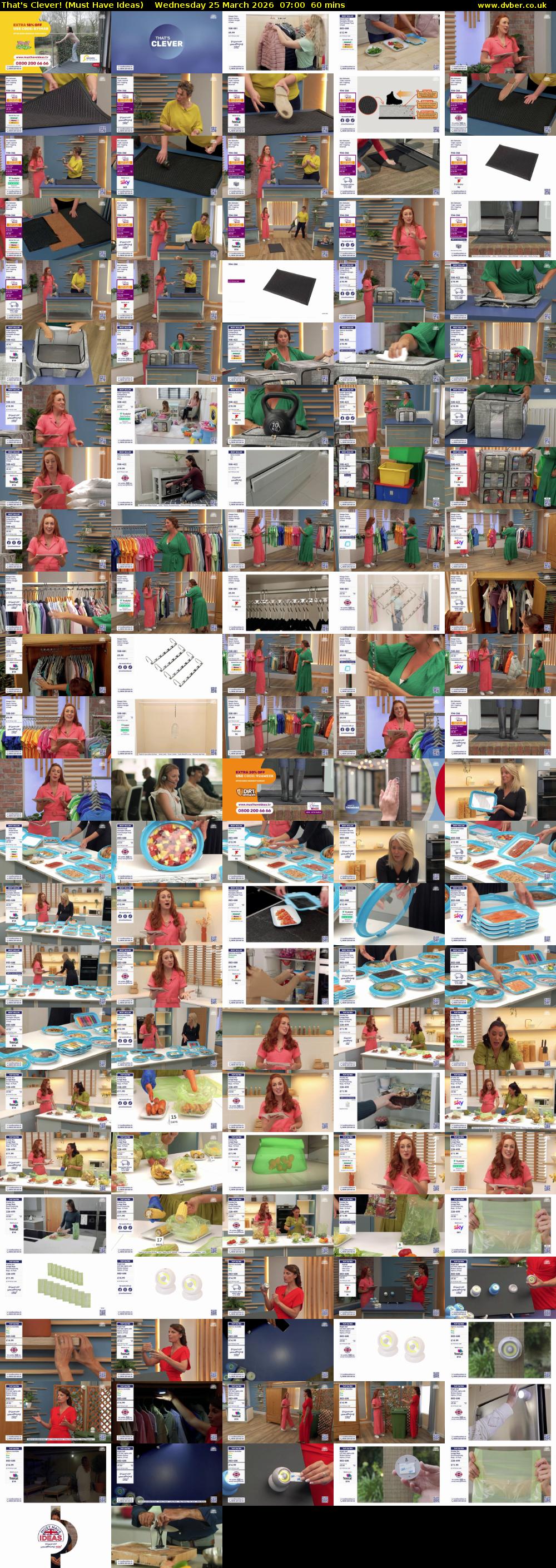 That's Clever! (Must Have Ideas) Wednesday 25 March 2026 07:00 - 08:00