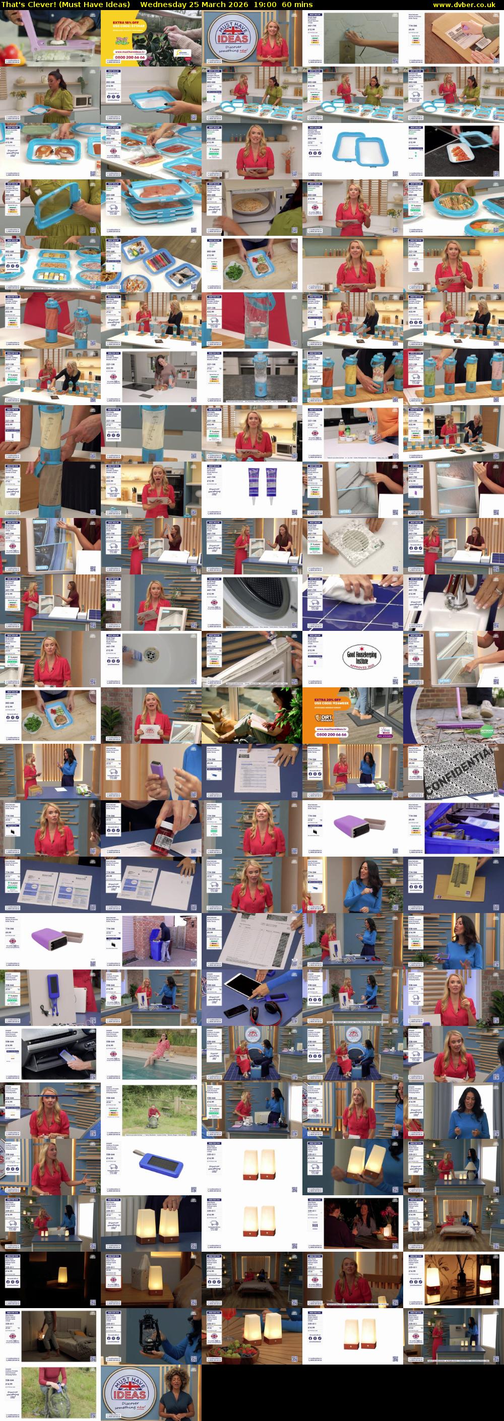 That's Clever! (Must Have Ideas) Wednesday 25 March 2026 19:00 - 20:00