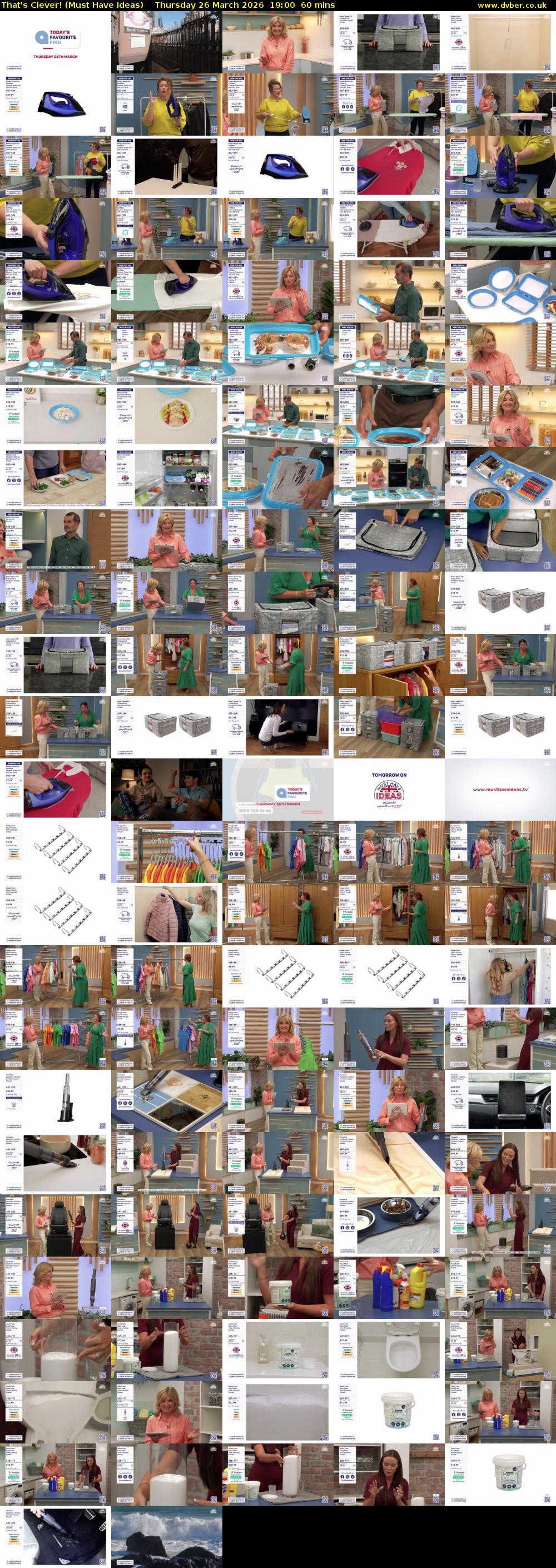 That's Clever! (Must Have Ideas) Thursday 26 March 2026 19:00 - 20:00