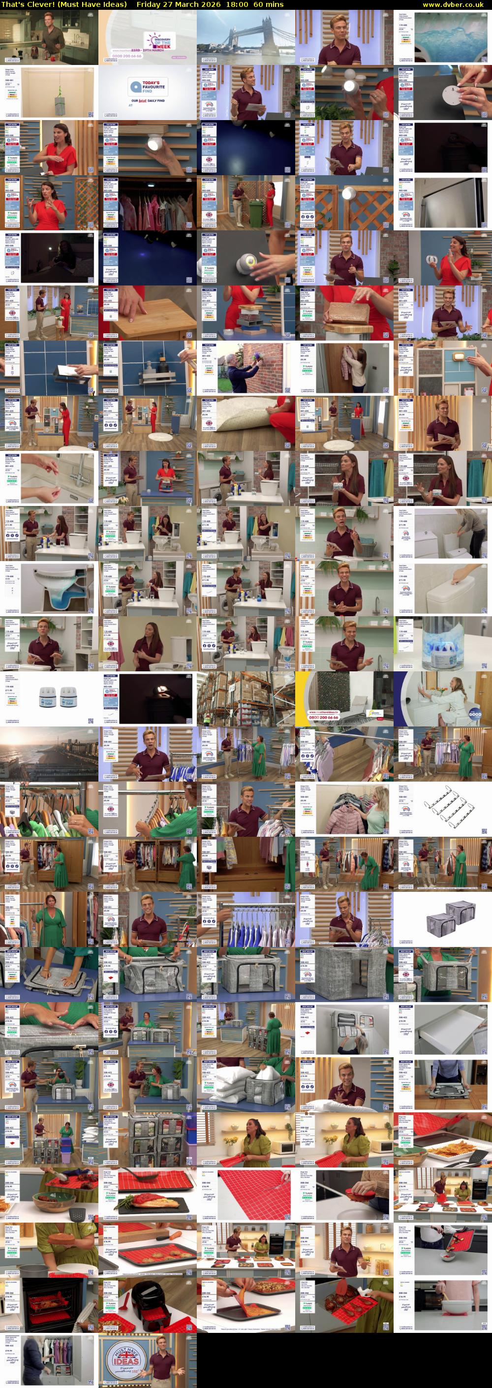 That's Clever! (Must Have Ideas) Friday 27 March 2026 18:00 - 19:00