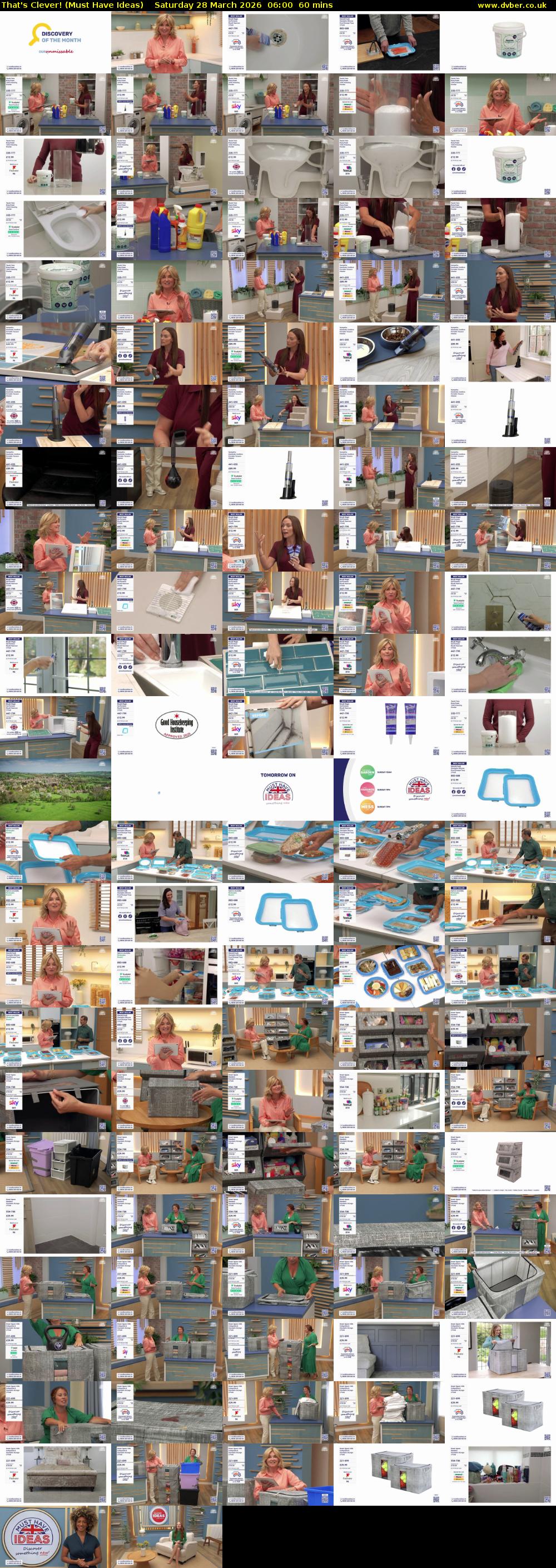 That's Clever! (Must Have Ideas) Saturday 28 March 2026 06:00 - 07:00