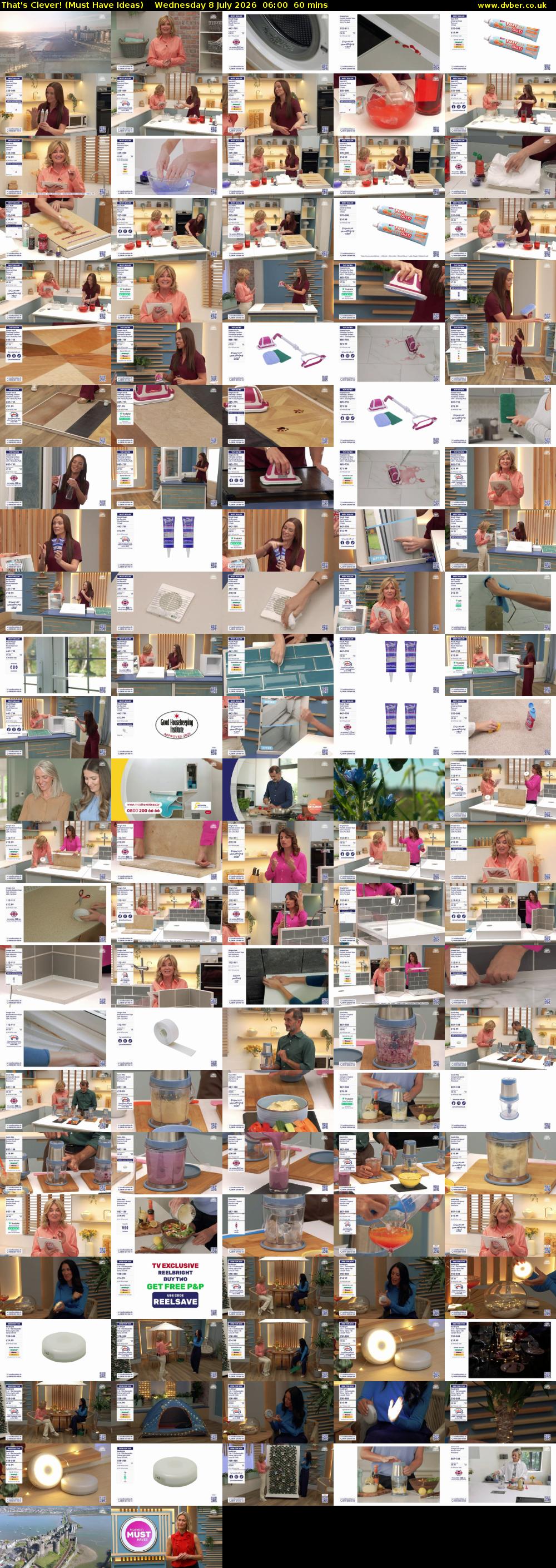 That's Clever! (Must Have Ideas) Wednesday 8 July 2026 06:00 - 07:00