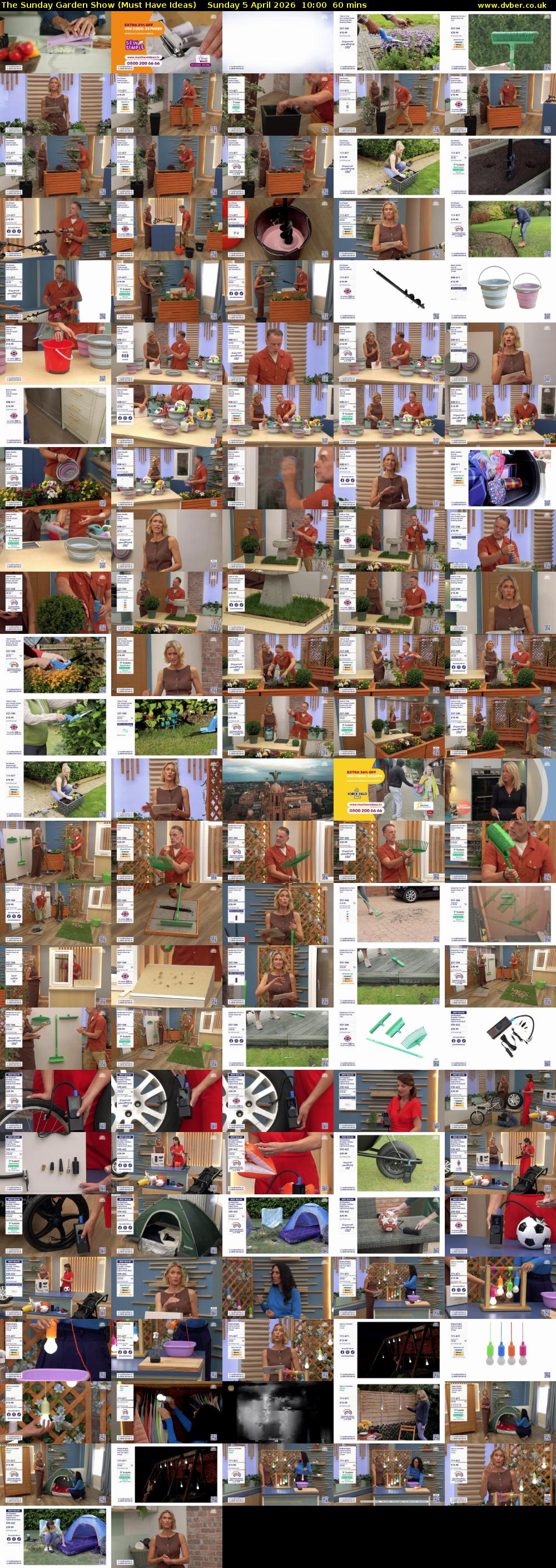 The Sunday Garden Show (Must Have Ideas) Sunday 5 April 2026 10:00 - 11:00