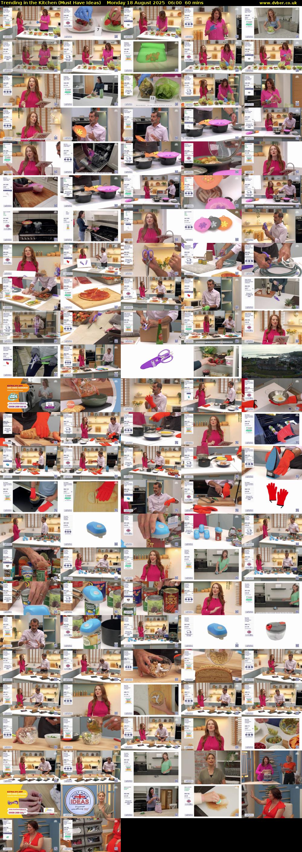 Trending in the Kitchen (Must Have Ideas) Monday 18 August 2025 06:00 - 07:00