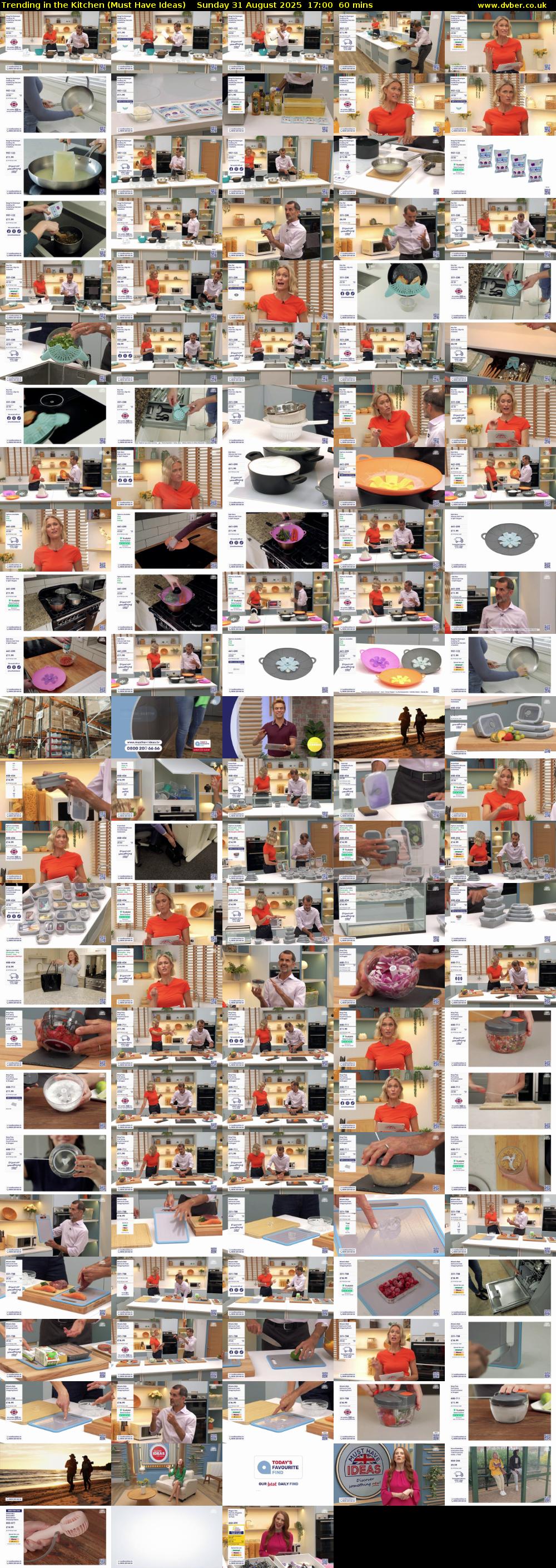Trending in the Kitchen (Must Have Ideas) Sunday 31 August 2025 17:00 - 18:00