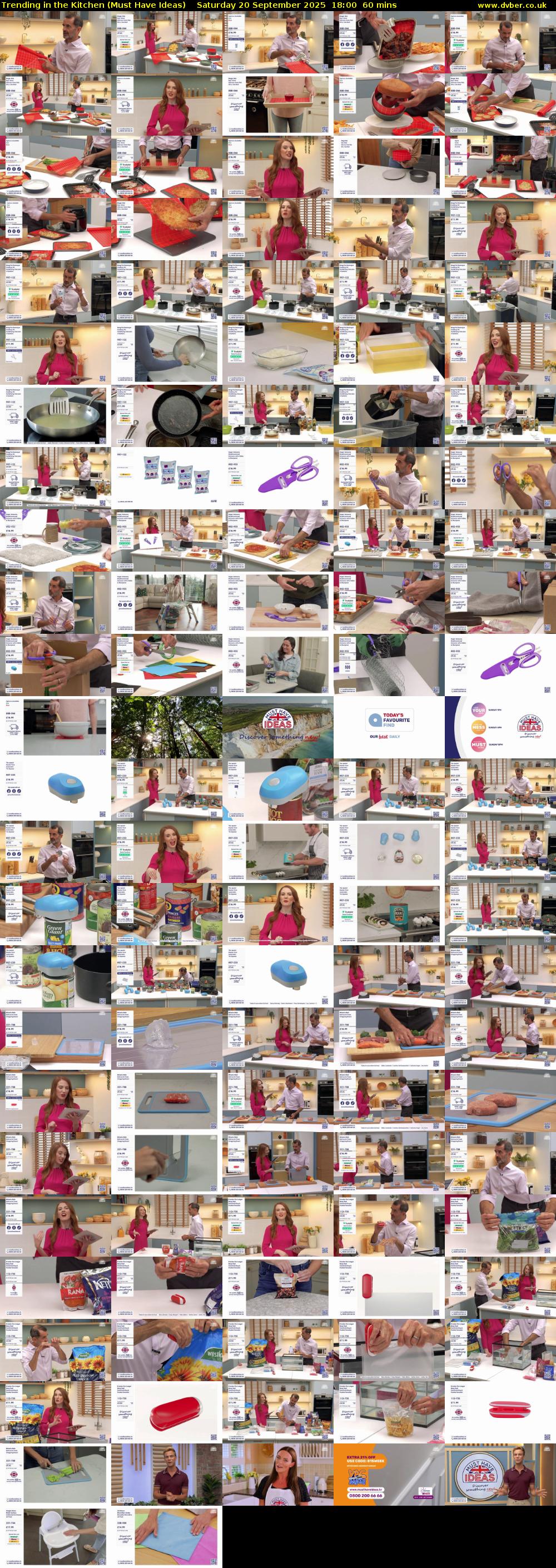 Trending in the Kitchen (Must Have Ideas) Saturday 20 September 2025 18:00 - 19:00