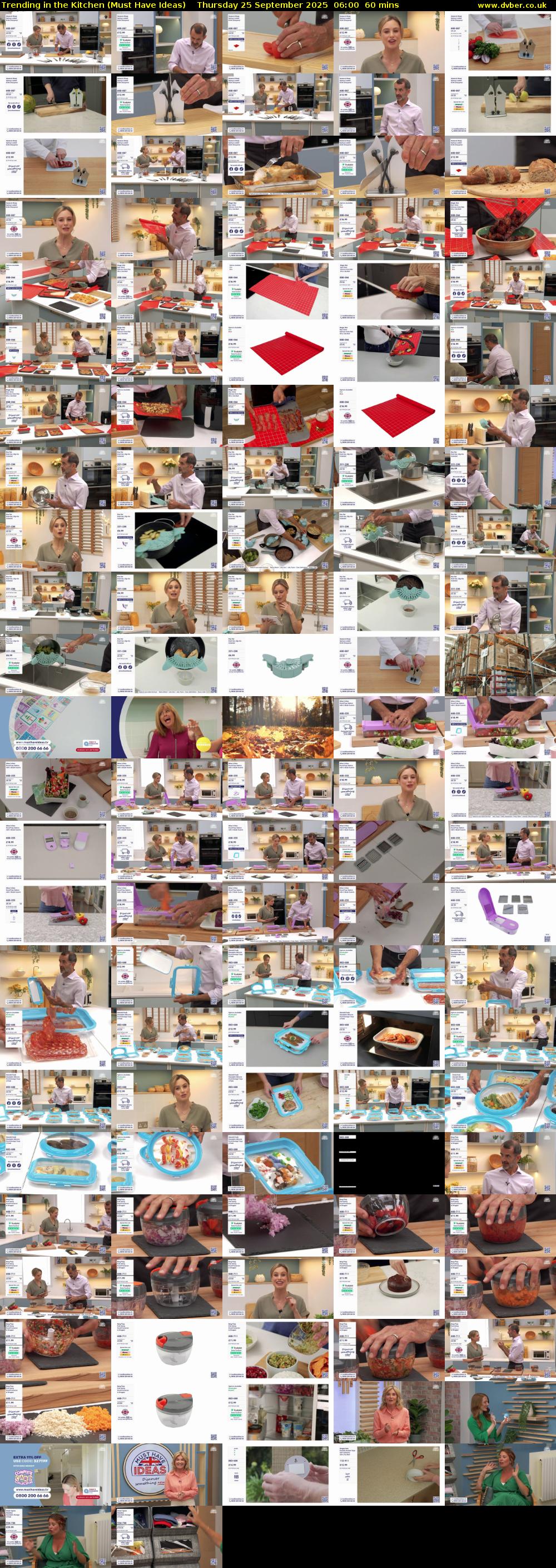 Trending in the Kitchen (Must Have Ideas) Thursday 25 September 2025 06:00 - 07:00