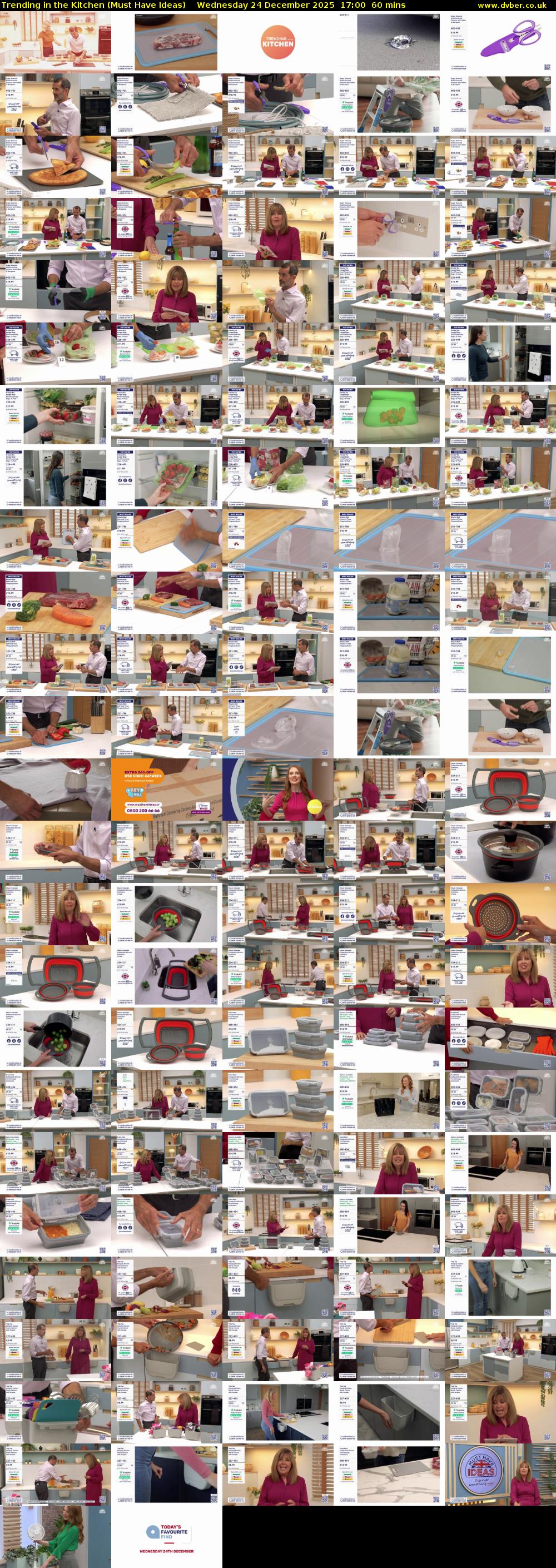 Trending in the Kitchen (Must Have Ideas) Wednesday 24 December 2025 17:00 - 18:00