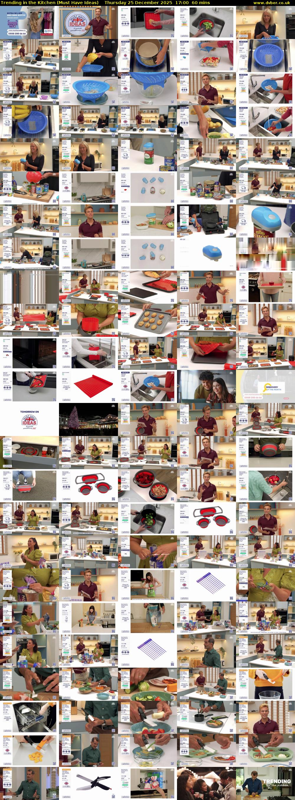 Trending in the Kitchen (Must Have Ideas) Thursday 25 December 2025 17:00 - 18:00