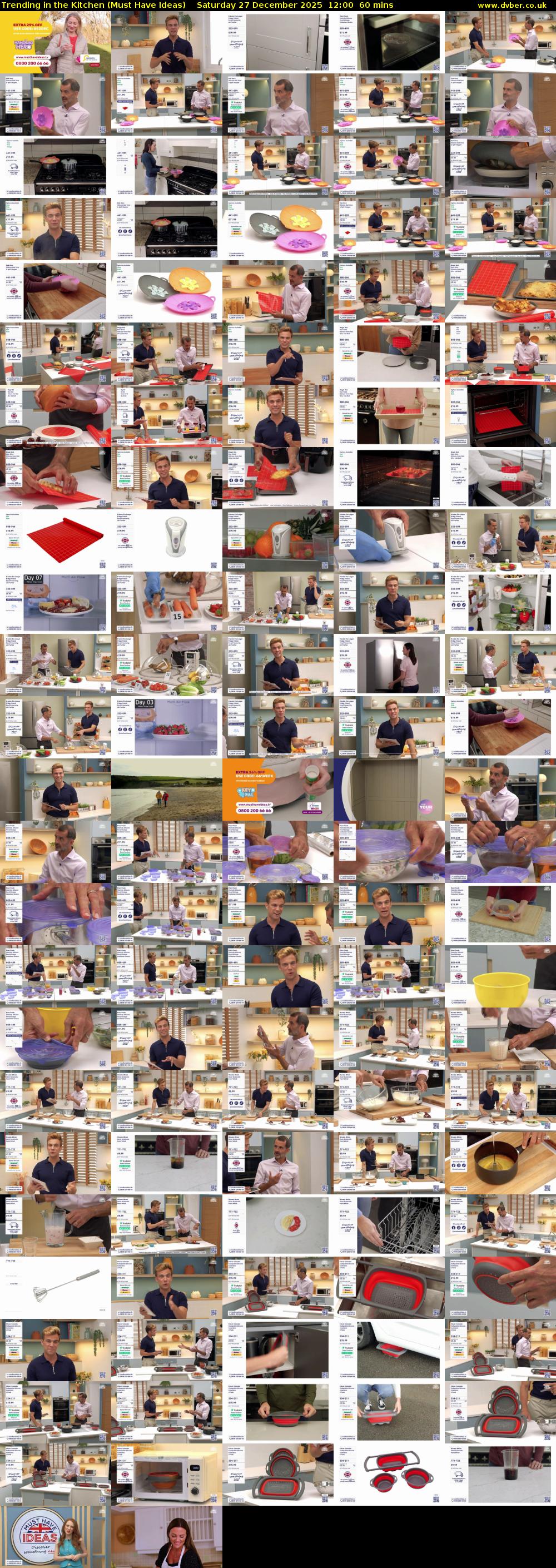 Trending in the Kitchen (Must Have Ideas) Saturday 27 December 2025 12:00 - 13:00