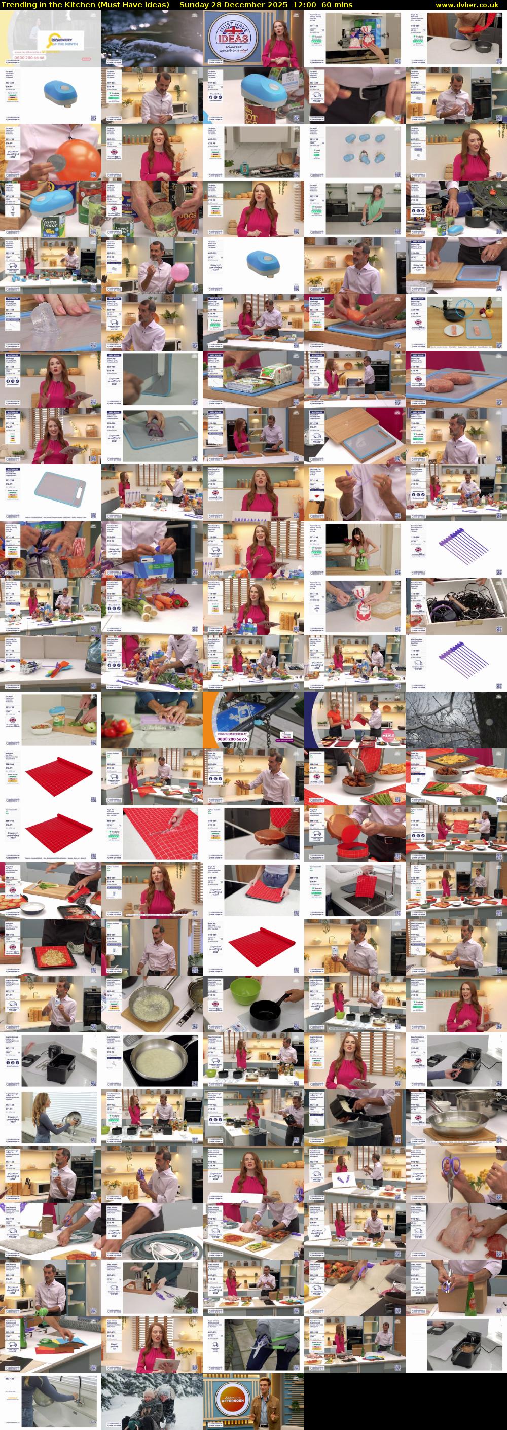 Trending in the Kitchen (Must Have Ideas) Sunday 28 December 2025 12:00 - 13:00