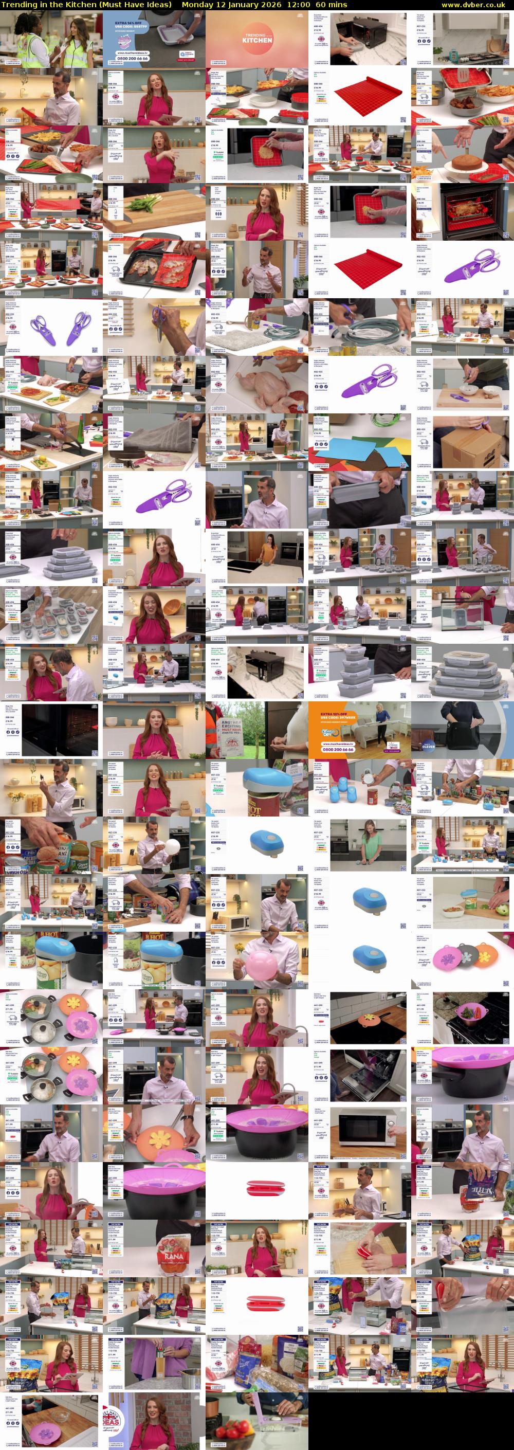 Trending in the Kitchen (Must Have Ideas) Monday 12 January 2026 12:00 - 13:00