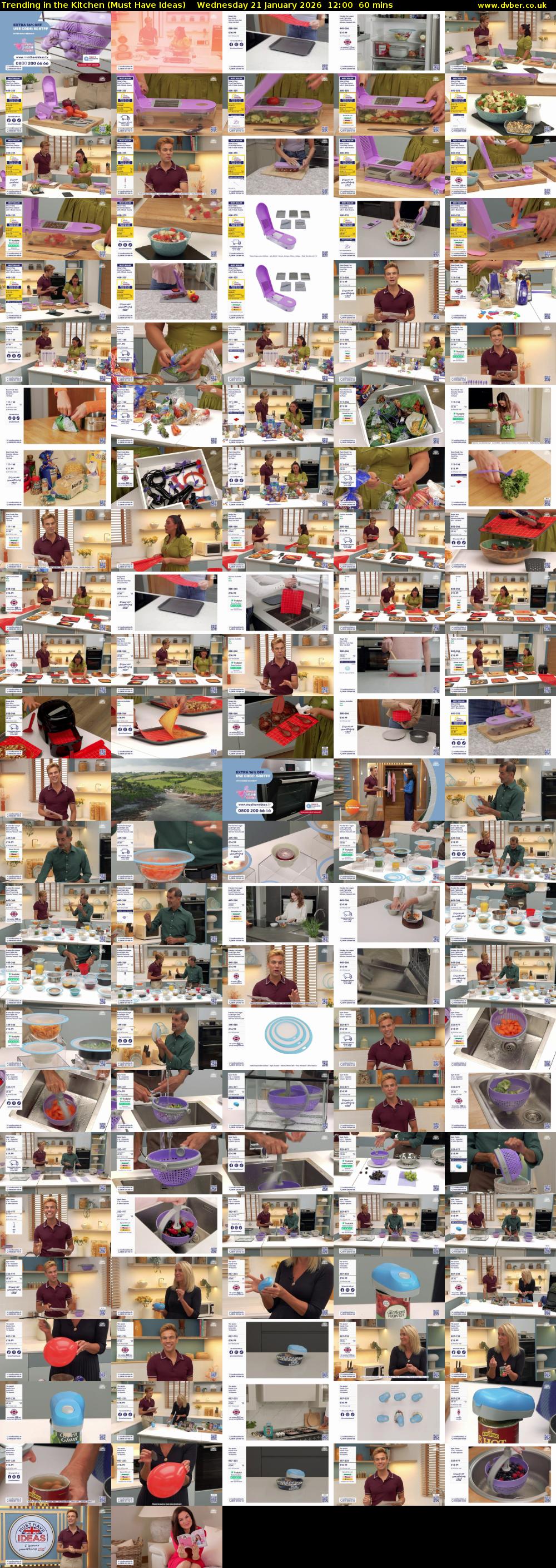 Trending in the Kitchen (Must Have Ideas) Wednesday 21 January 2026 12:00 - 13:00